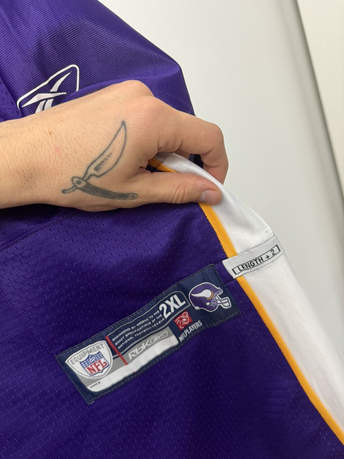 Reebok NFL Reebok Jersey Jared Allen Minnesota Vikings Oversize Size US XXL / EU 58 / 5 - 3 Thumbnail