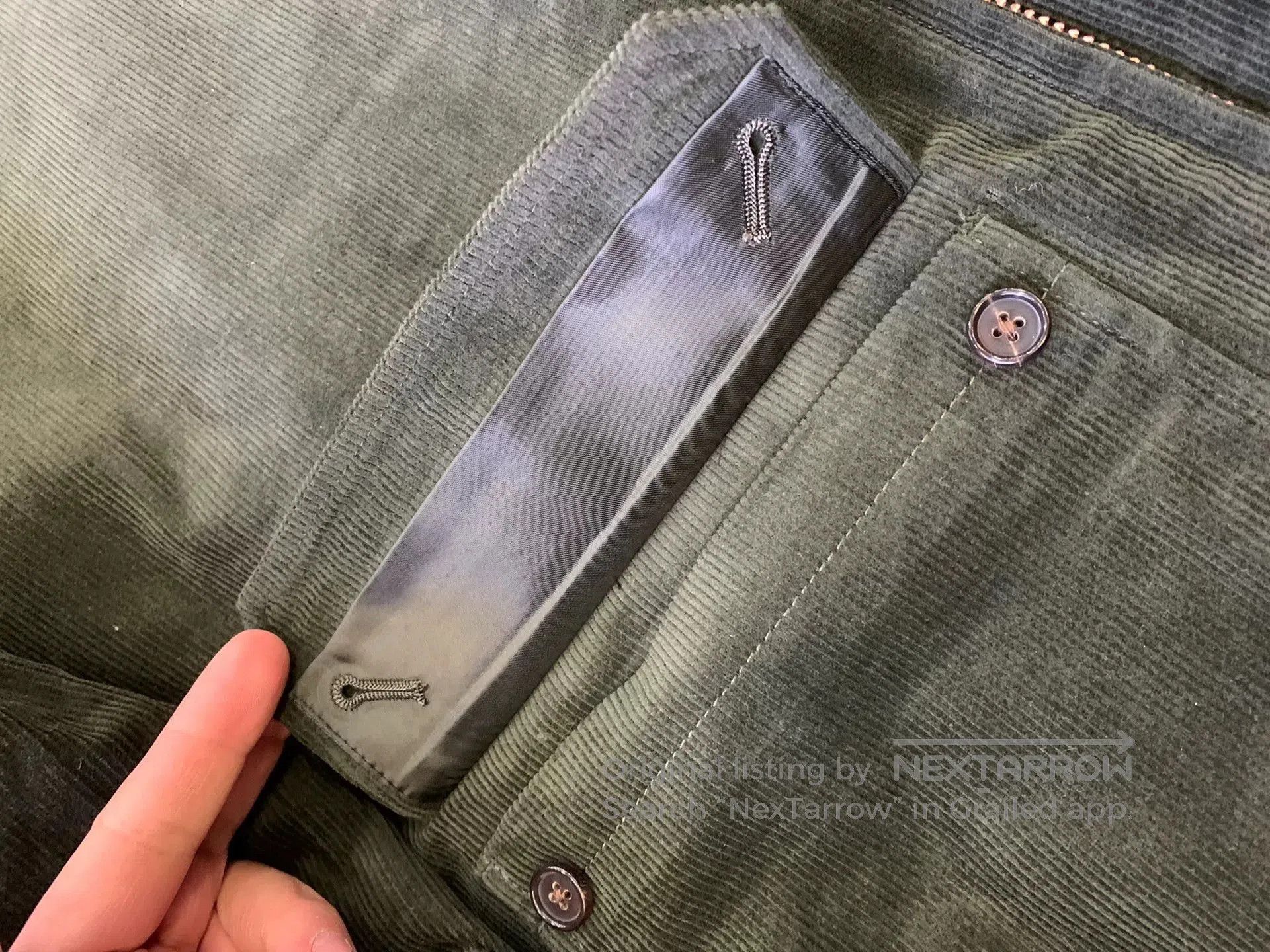 Other men's classic A2 bomber jacket in olive. Size US XXL / EU 58 / 5 - 6 Thumbnail
