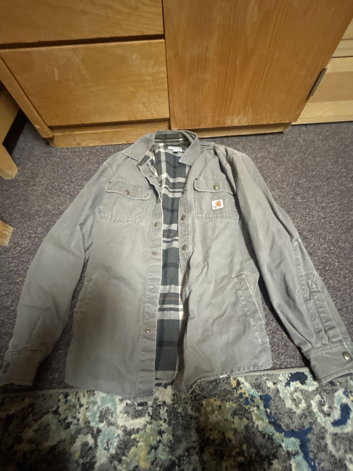 Carhartt Carhart Vintage Buttom Up Size US S / EU 44-46 / 1 - 1 Thumbnail