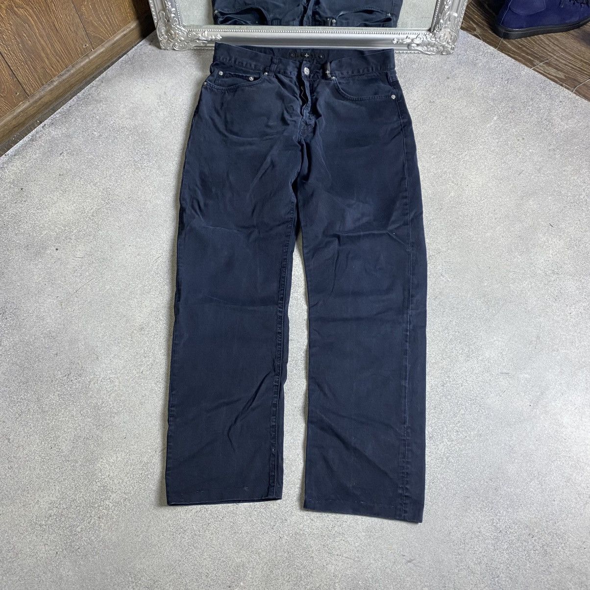 Stone Island Stone Island Jeans Black Pants Logo Faded Size US 36 / EU 52 - 6 Thumbnail