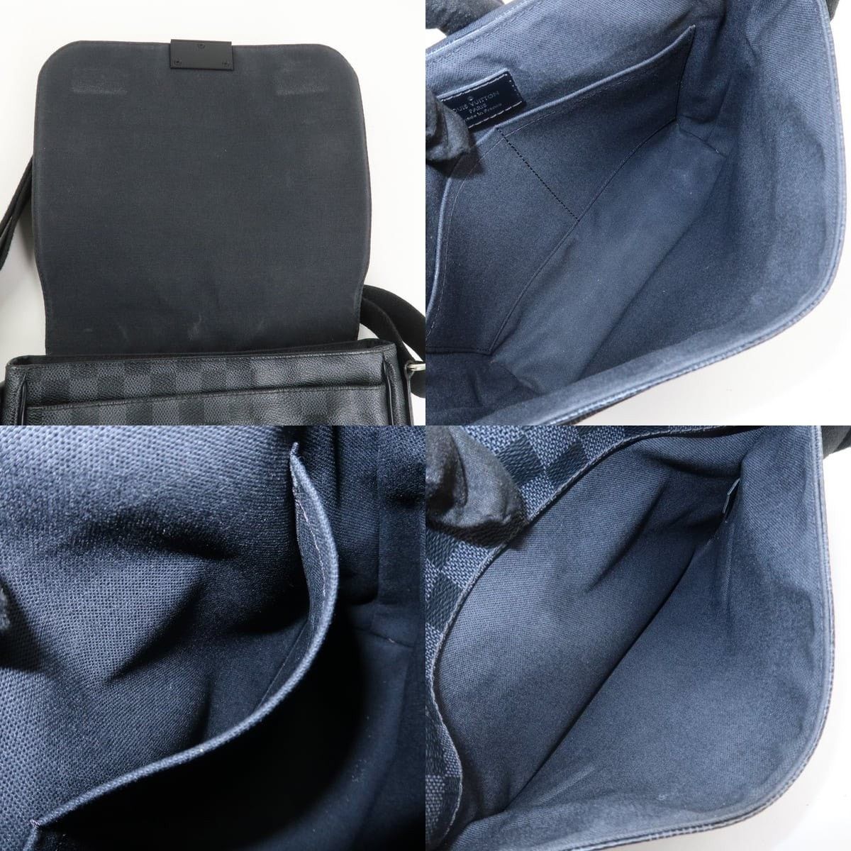 Louis Vuitton Louis Vuitton Damier Graphite District PM Crossbody Bag Size ONE SIZE - 7 Thumbnail
