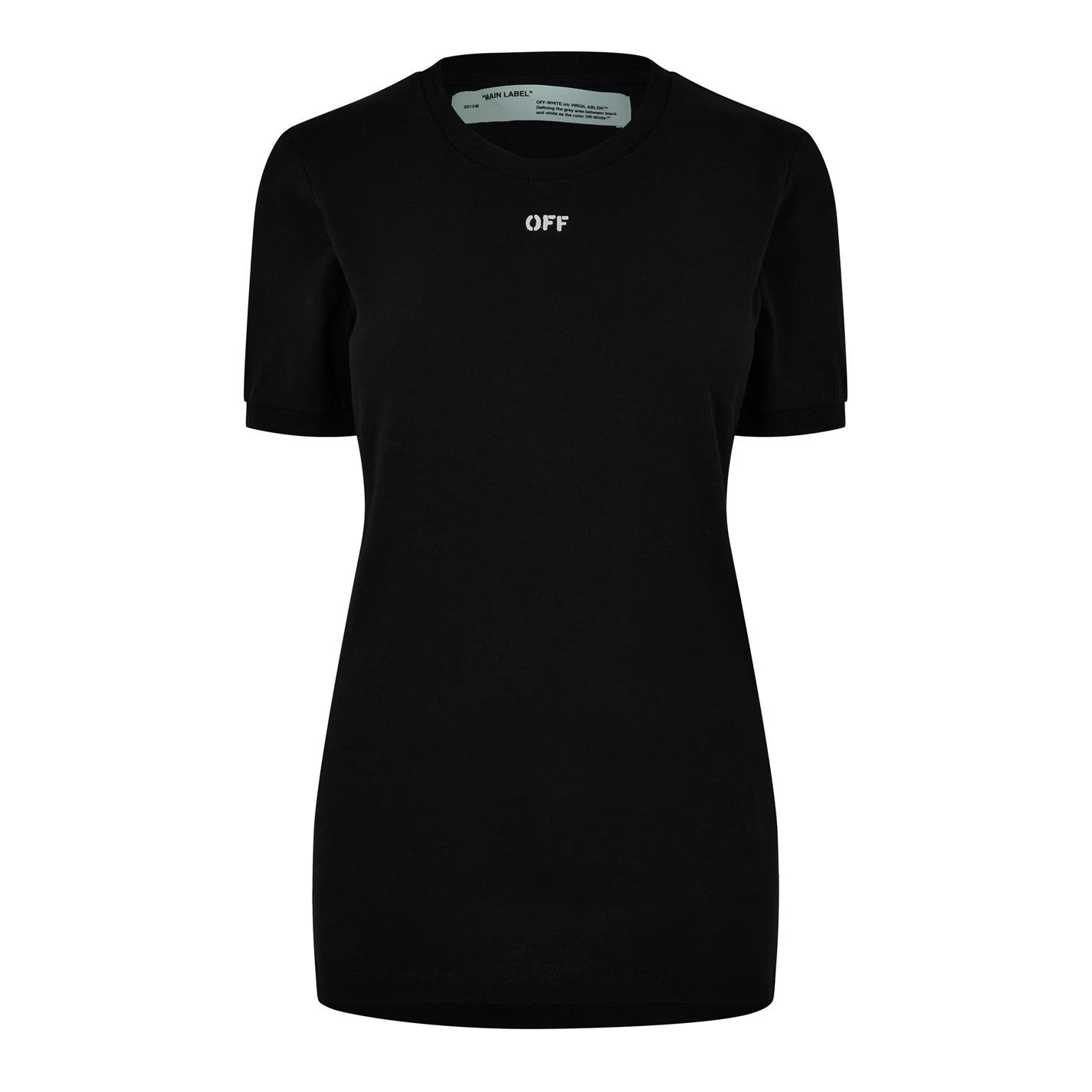 Off-White o1g2r1mq1224 T Shirt in Black Size S / US 4 / IT 40 - 1 Thumbnail