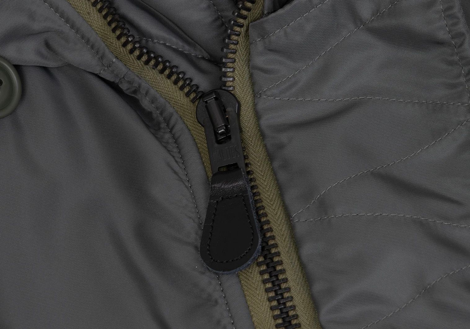 Junya Watanabe Military-Style Fur-Trimmed Hoodie Coat in Khaki Size S Size US S / EU 44-46 / 1 - 12 Thumbnail