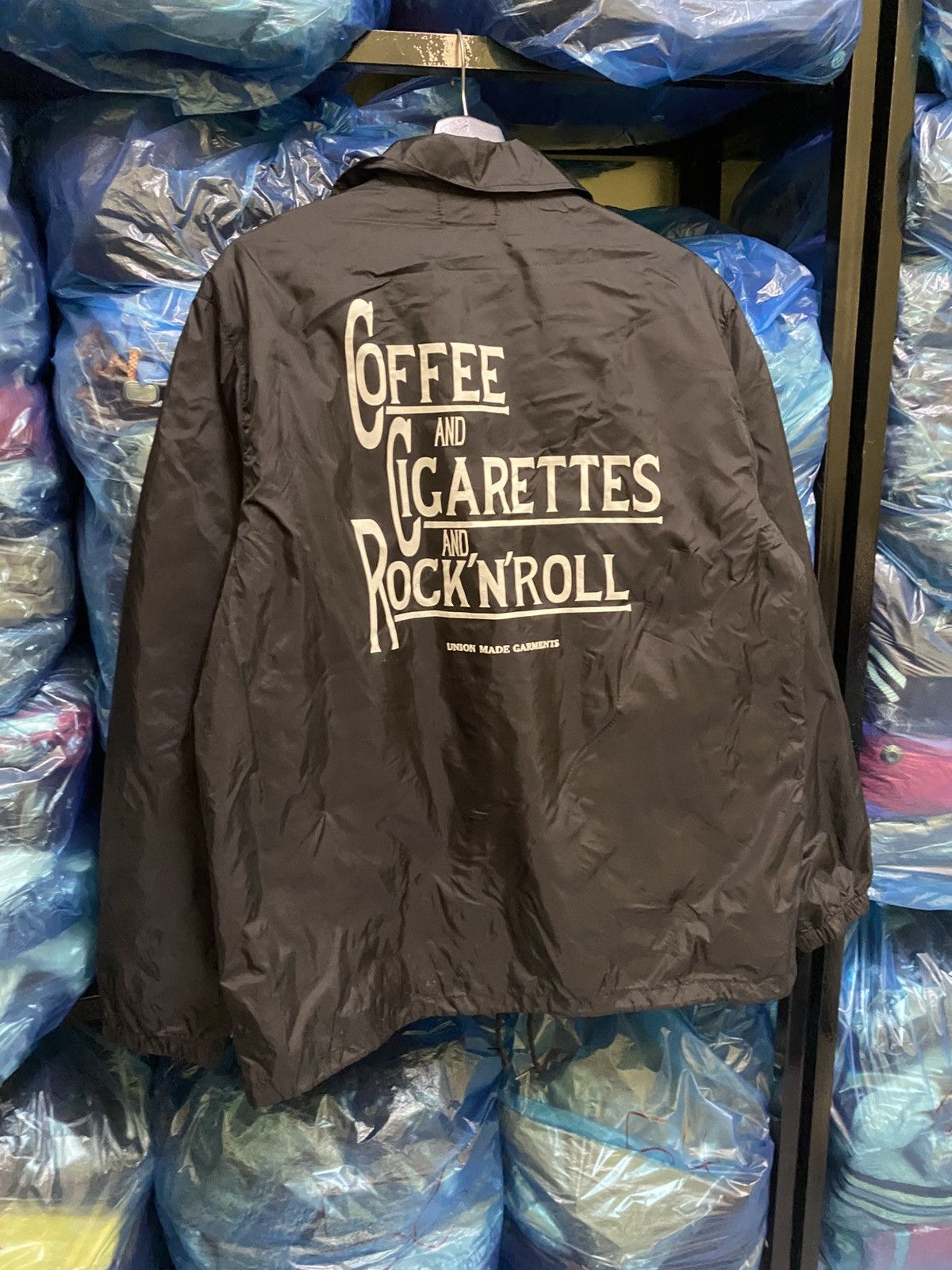 Other VINTAGE COFFE & CIGARETTES NYLON COACH JACKET Size US M / EU 48-50 / 2 - 3 Thumbnail