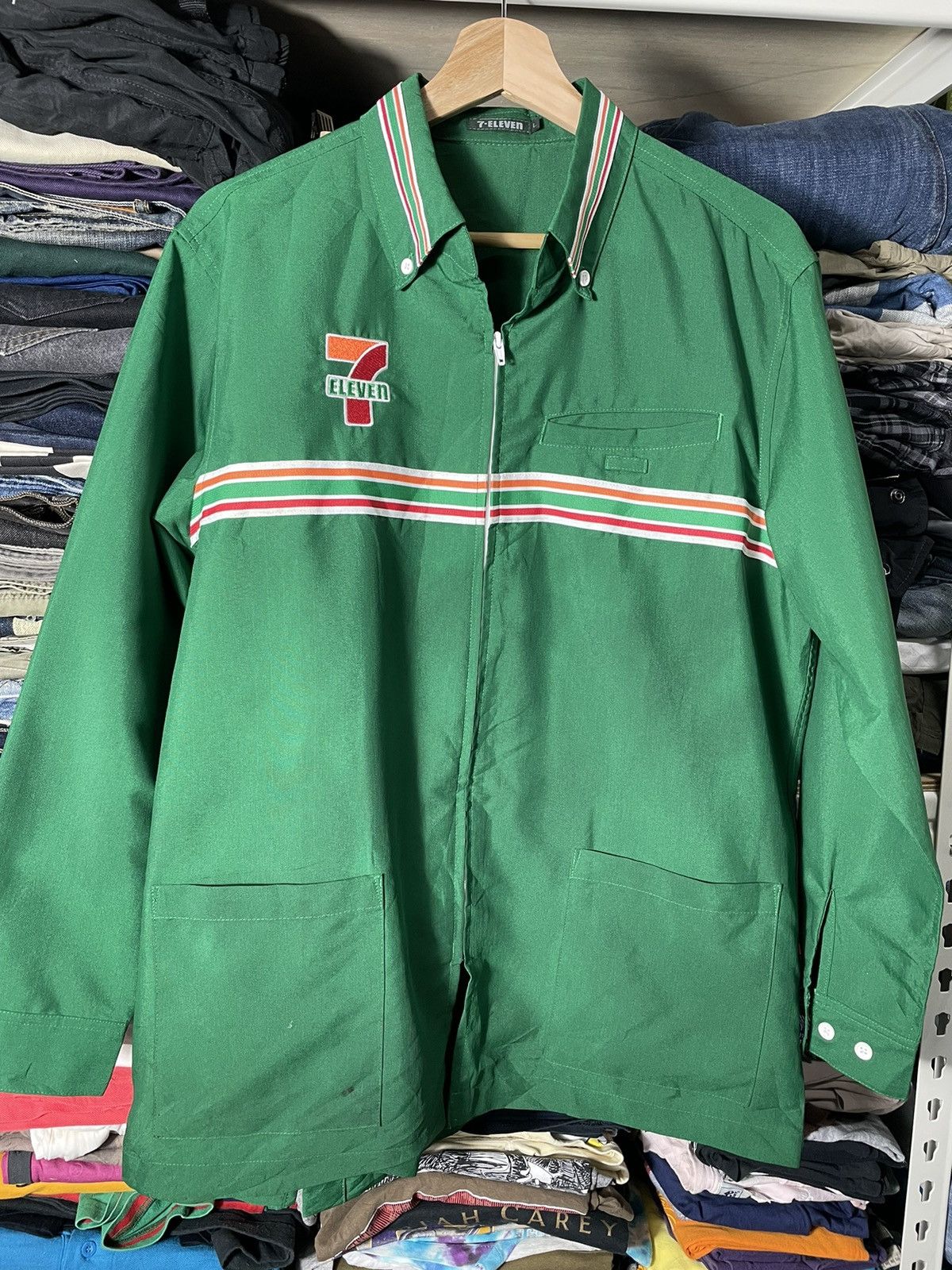 Vintage 7-eleven workers Shirt Rare