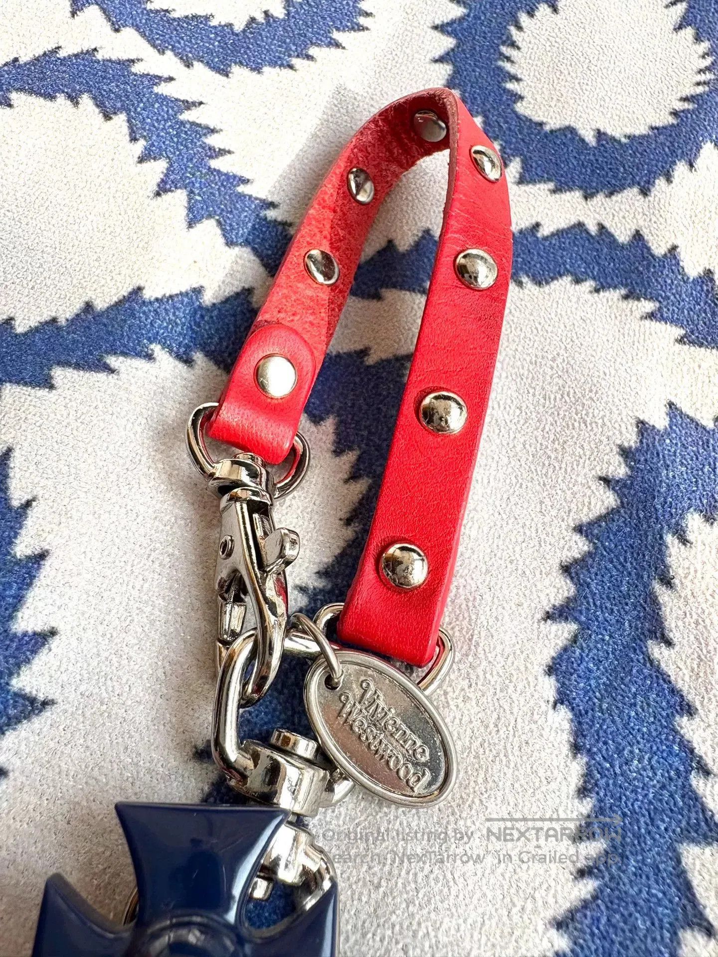 Vivienne Westwood Vivienne Westwood Saturn Red Keychain. Size ONE SIZE - 3 Thumbnail