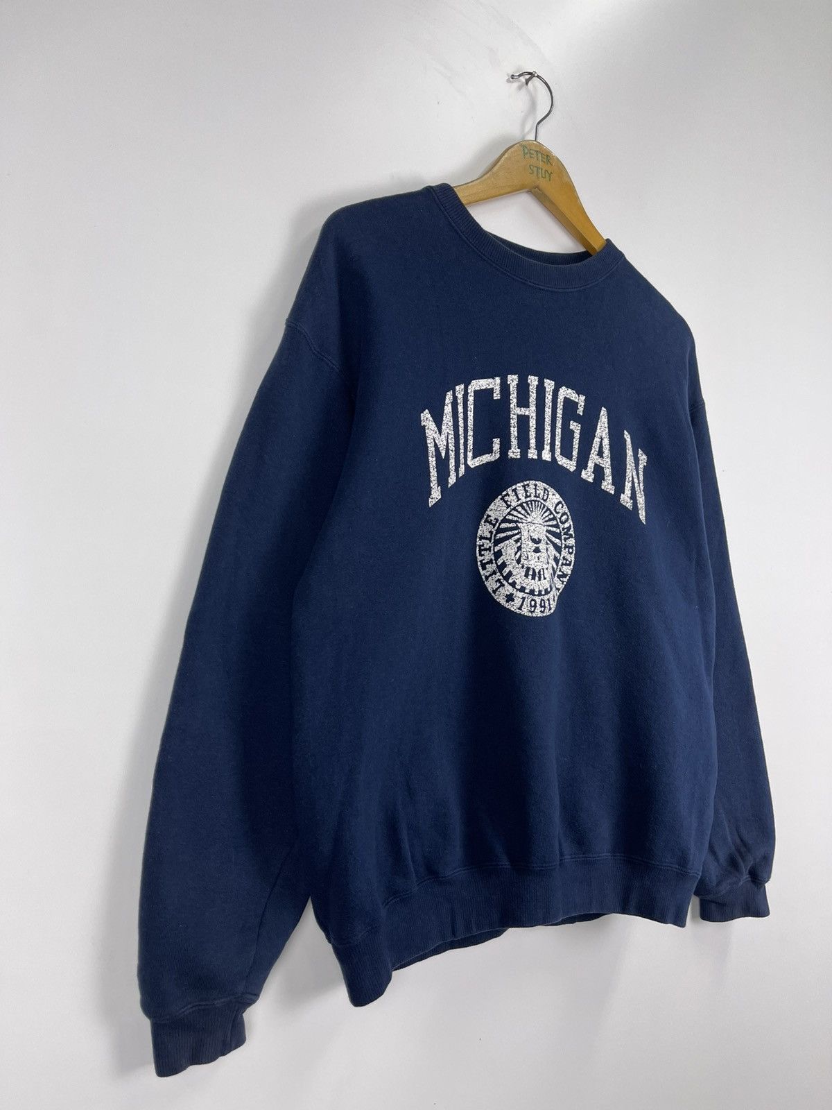 Vintage Vintage Michigan Sweatshirt Size US L / EU 52-54 / 3 - 5 Thumbnail