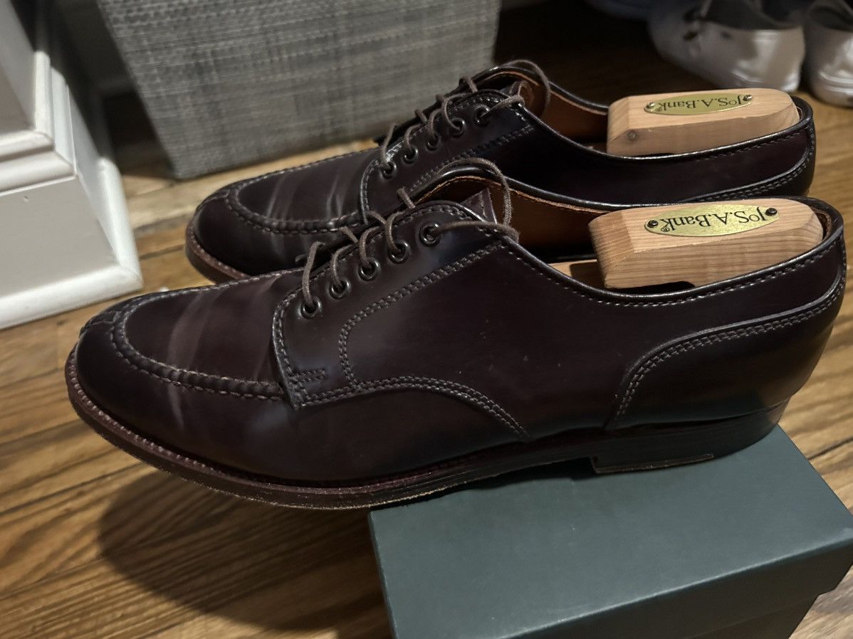 Alden Alden Norwegian Split Toe Blucher Color 8 Shell Cordovan Size US 8.5 / EU 41-42 - 2 Thumbnail