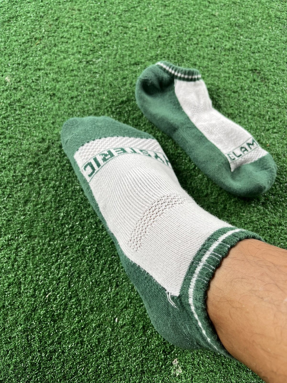 Hysteric Glamour × Japanese Brand × Vintage 🔥Hysteric Glamour Spell Out Pair Socks Japan 🇯🇵 Size ONE SIZE - 4 Thumbnail