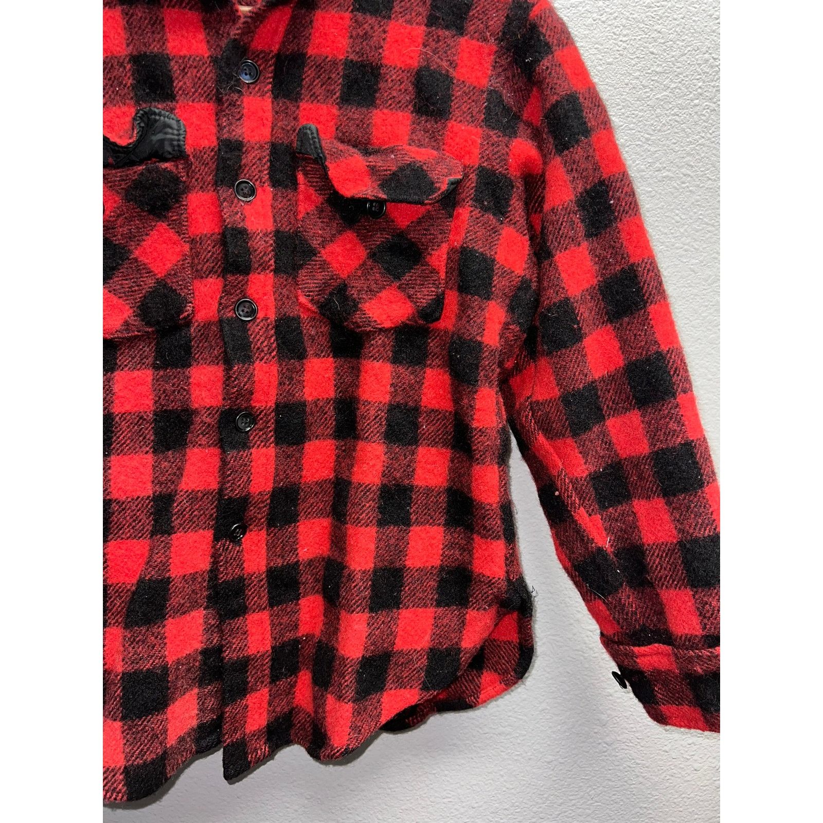 Woolrich Woolen Mills Womens Vintage Woolrich Buffalo Flannel Shirt Wool VTG 80s M Size M / US 6-8 / IT 42-44 - 4 Thumbnail