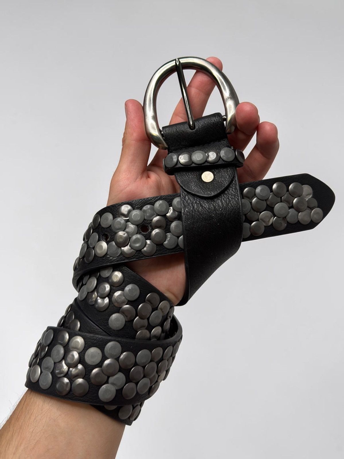 Japanese Brand Y2K studded Belts | Grailed