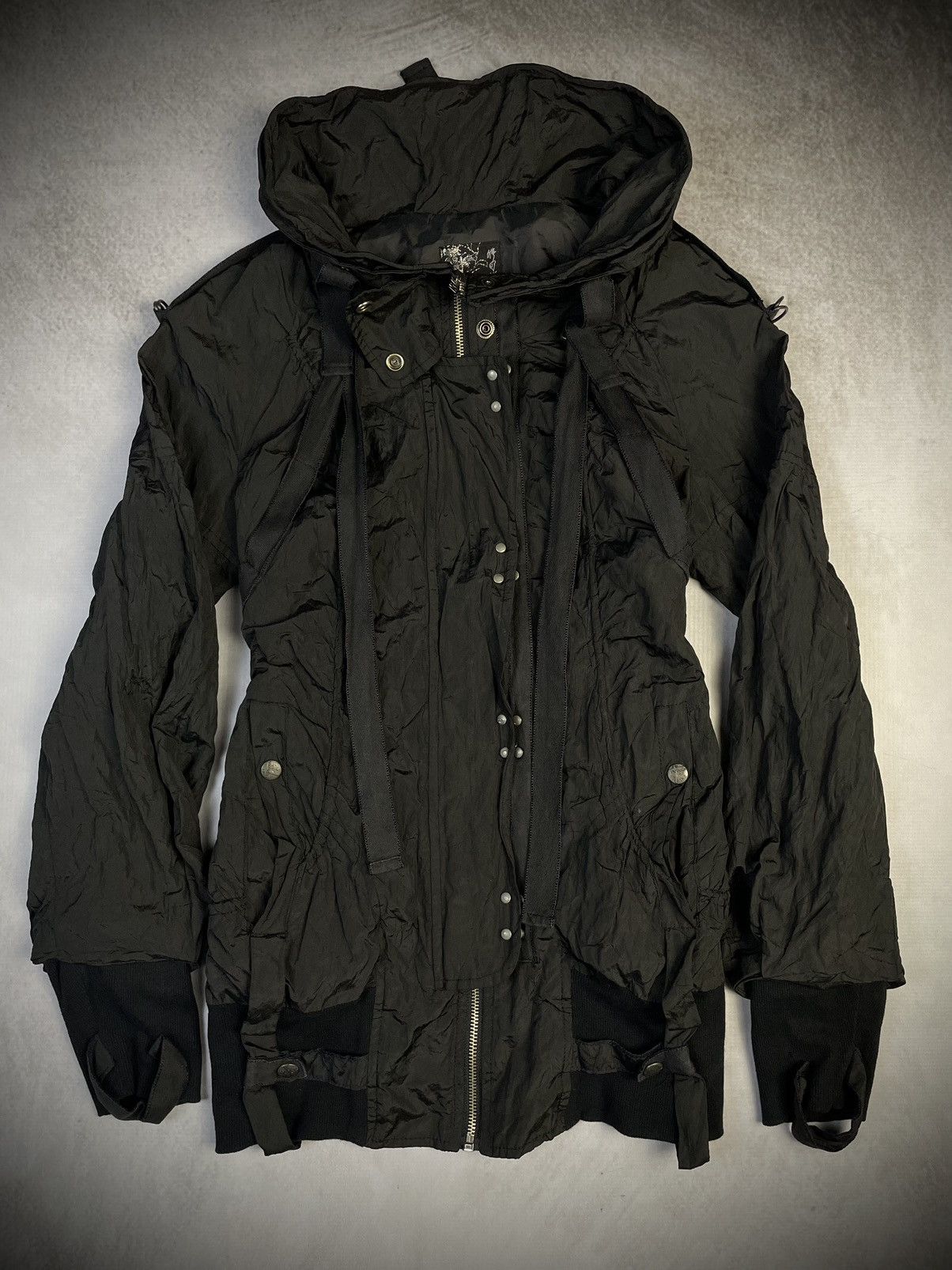 Le Grande Bleu (L.G.B.) 2000s Tankus Post Apocalyptic Survival Bondage Bono Jacket Size US M / EU 48-50 / 2 - 1 Thumbnail