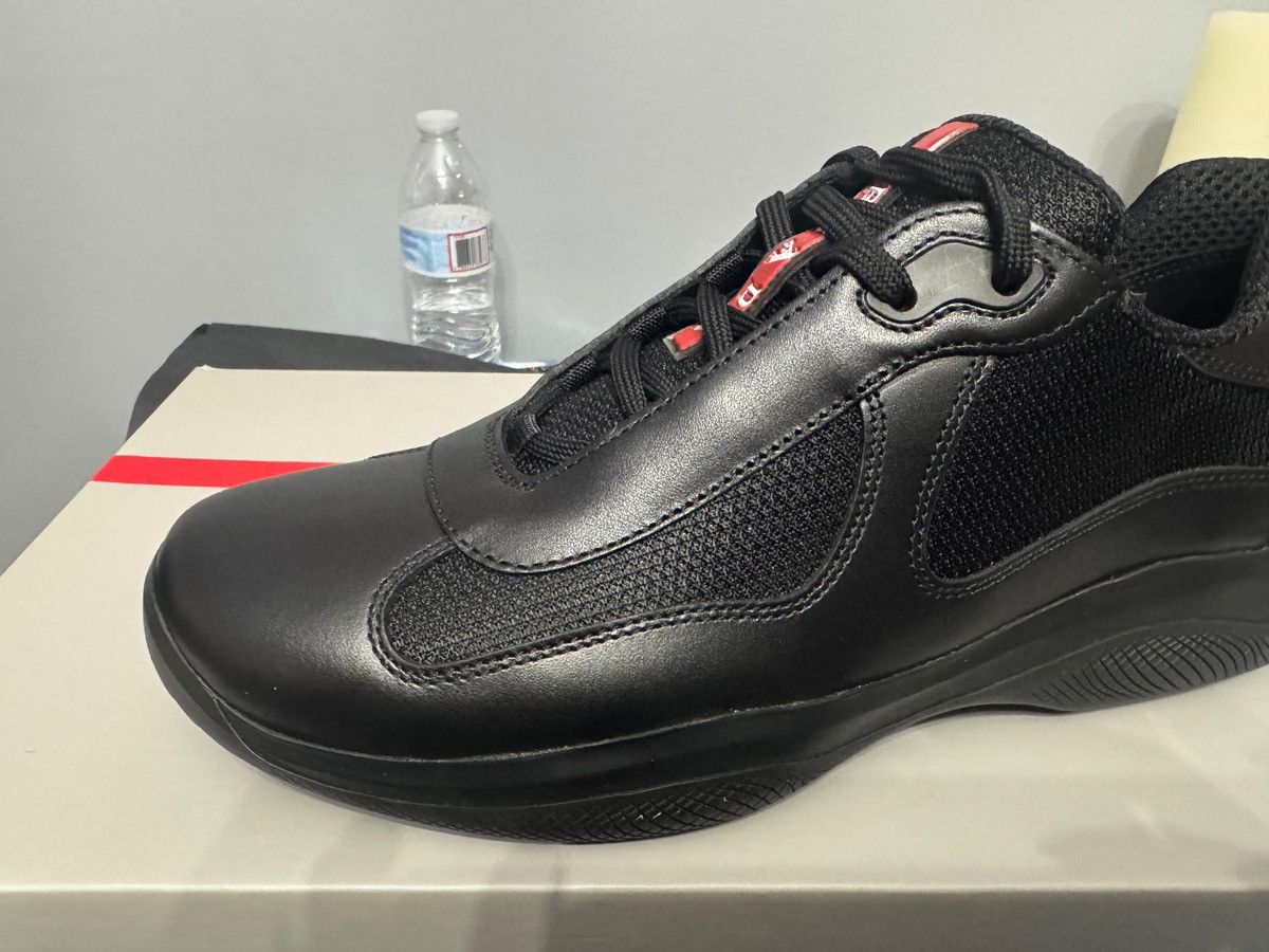 Prada Prada american cup sneakers black prada sz 6 Size US 6 / EU 39 - 12 Thumbnail