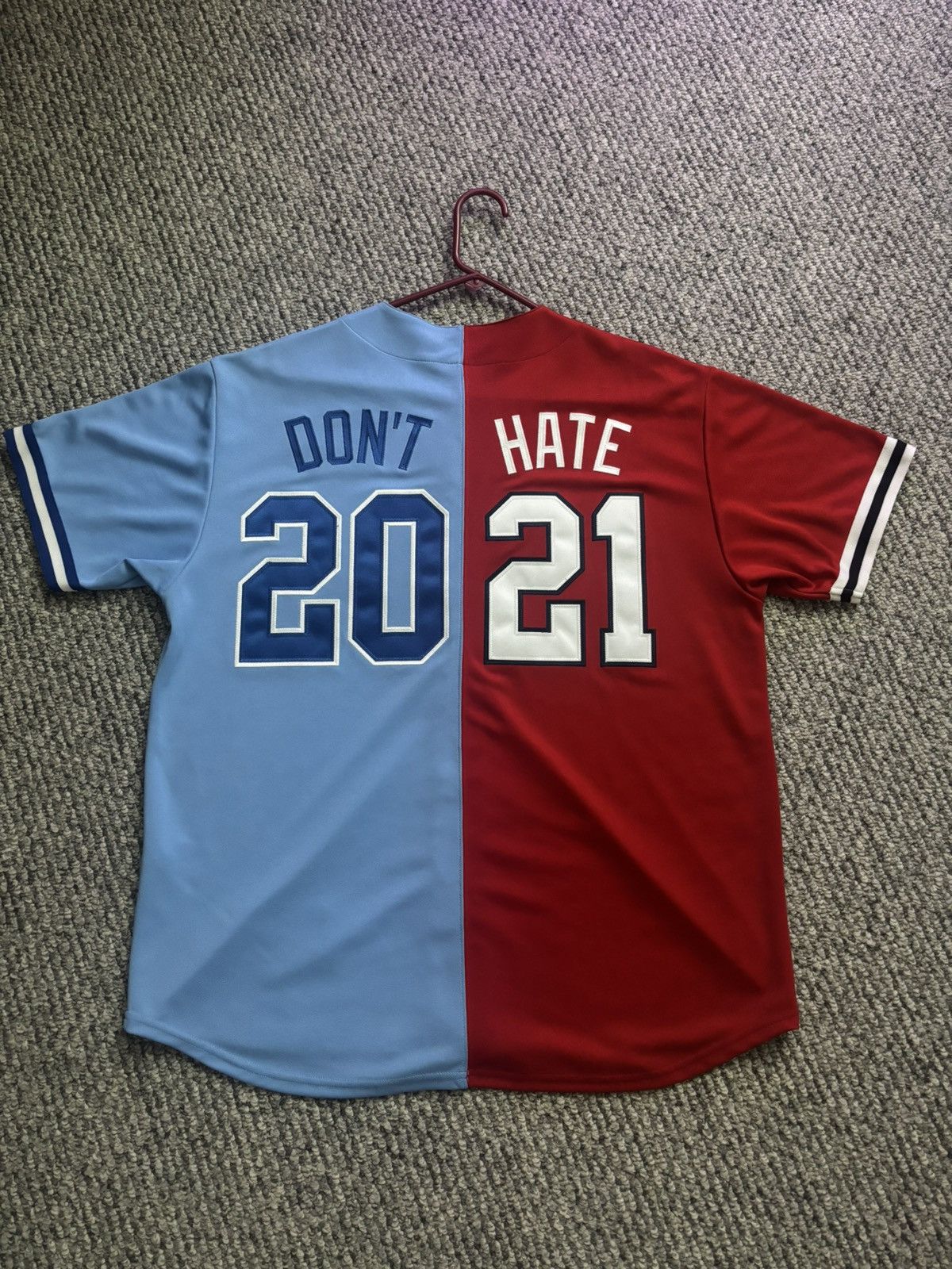 ぽ*る様 Supreme Don’t Hate Baseball Jersey Supreme Don't Hate Baseball Jersey (SS21) - $138
