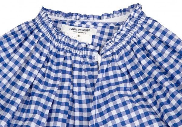 Other Comme Des Garcons Blue Retro Plaid Design Skirt Size M / US 6-8 / IT 42-44 - 4 Thumbnail