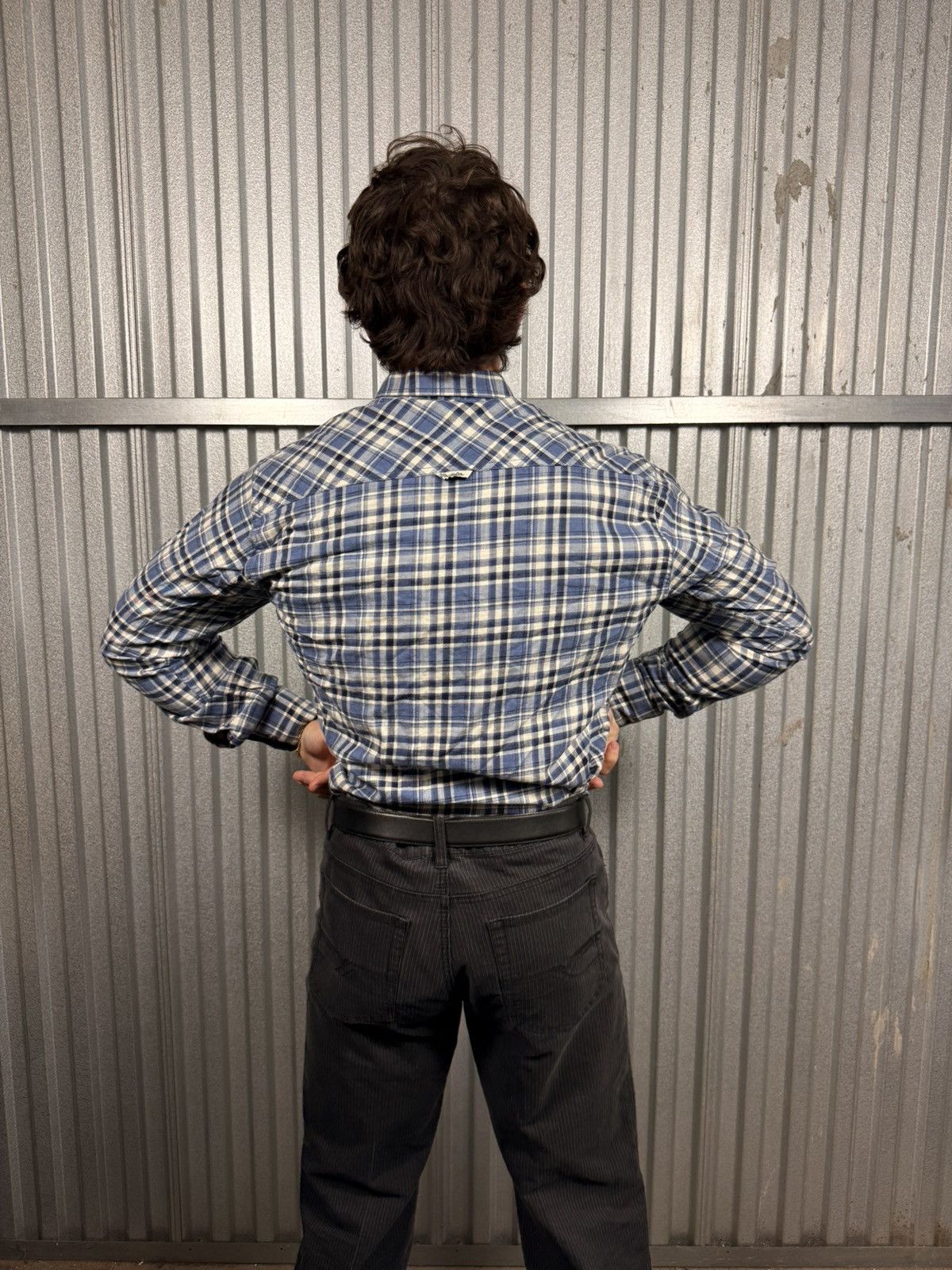 Wrangler Vintage Wrangler Western Plaid Button Up Cowboy usa Shirt Size US XL / EU 56 / 4 - 3 Thumbnail