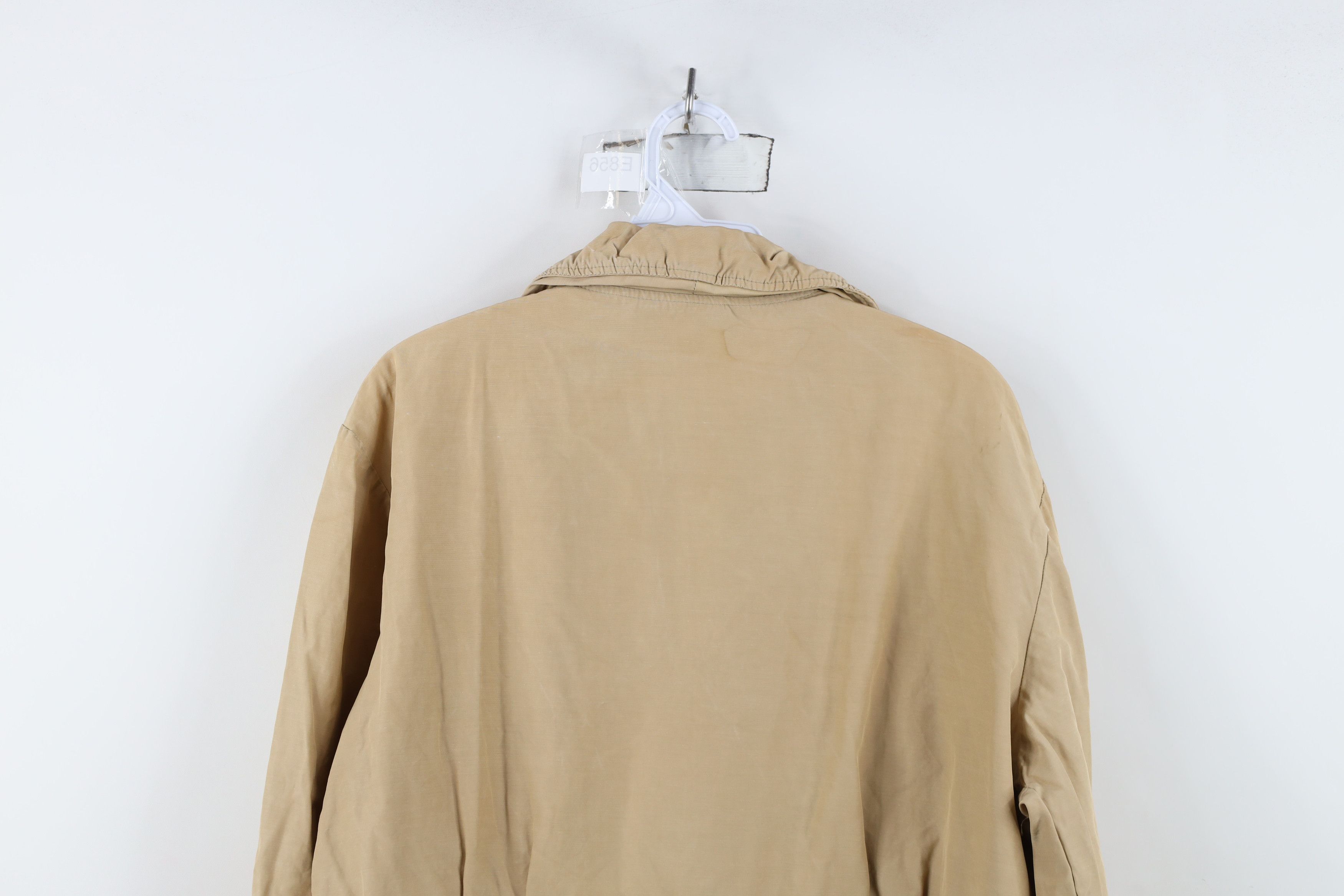 Vintage Vintage 70s Streetwear Rayon Gabardine Safari Bush Jacket Size US L / EU 52-54 / 3 - 15 Thumbnail