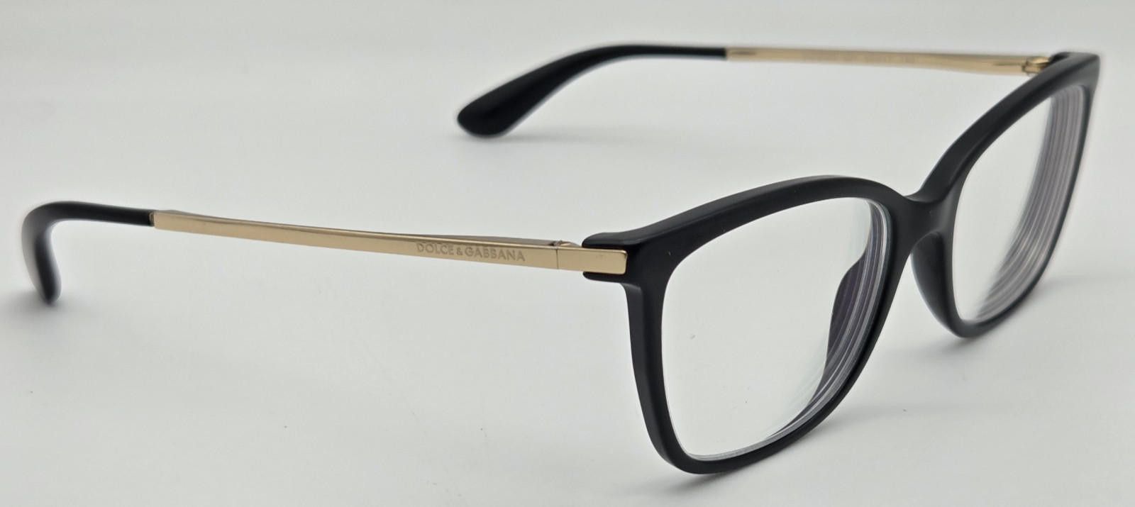 Dolce & Gabbana Dolce & Gabbana DG3243 501 Cube Black Gold 52-17-140 FRAMES Size ONE SIZE - 5 Thumbnail