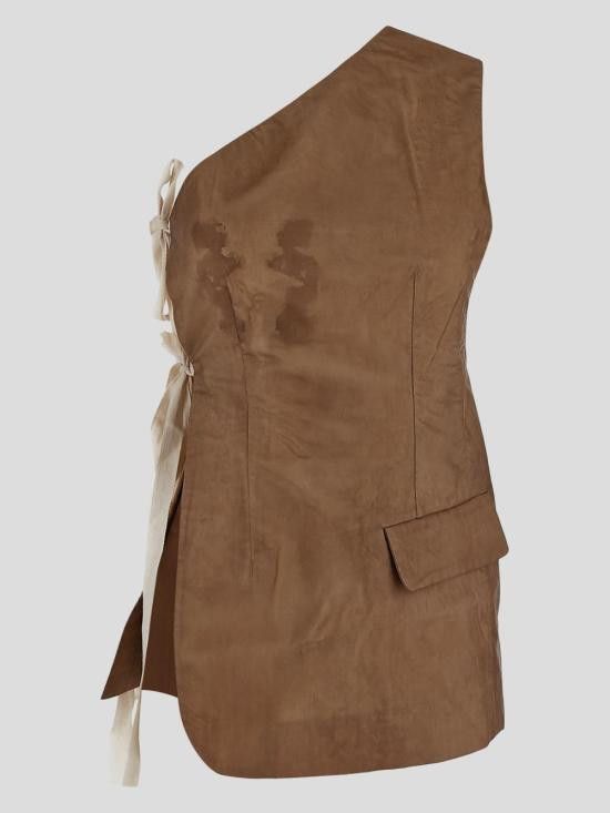 Uma Wang UMA WANG Women Jackets UW6056 UW600 Brown Size M / US 6-8 / IT 42-44 - 1 Thumbnail