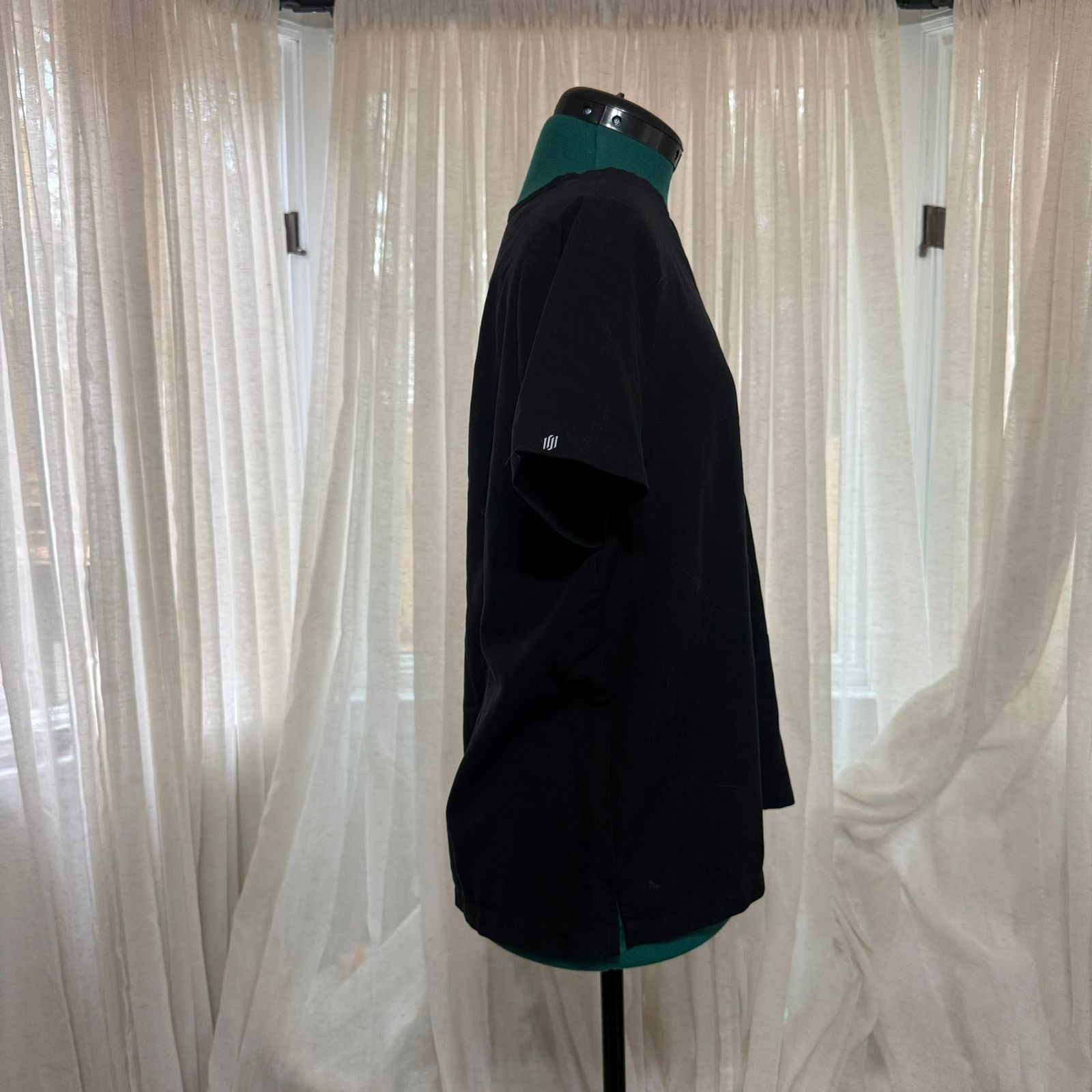 Other Jaanuu V-Neck Black Scrub Top | Sz S Size S / US 4 / IT 40 - 4 Thumbnail