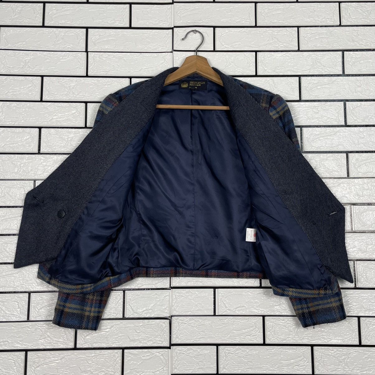 Hardy Amies Hardy Amies Boutique London Plaid Crop Jacket Size M / US 6-8 / IT 42-44 - 11 Thumbnail