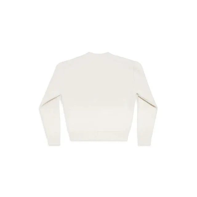 Balenciaga o1bcso1str0426 Sweater in White Size US XS / EU 42 / 0 - 2 Thumbnail