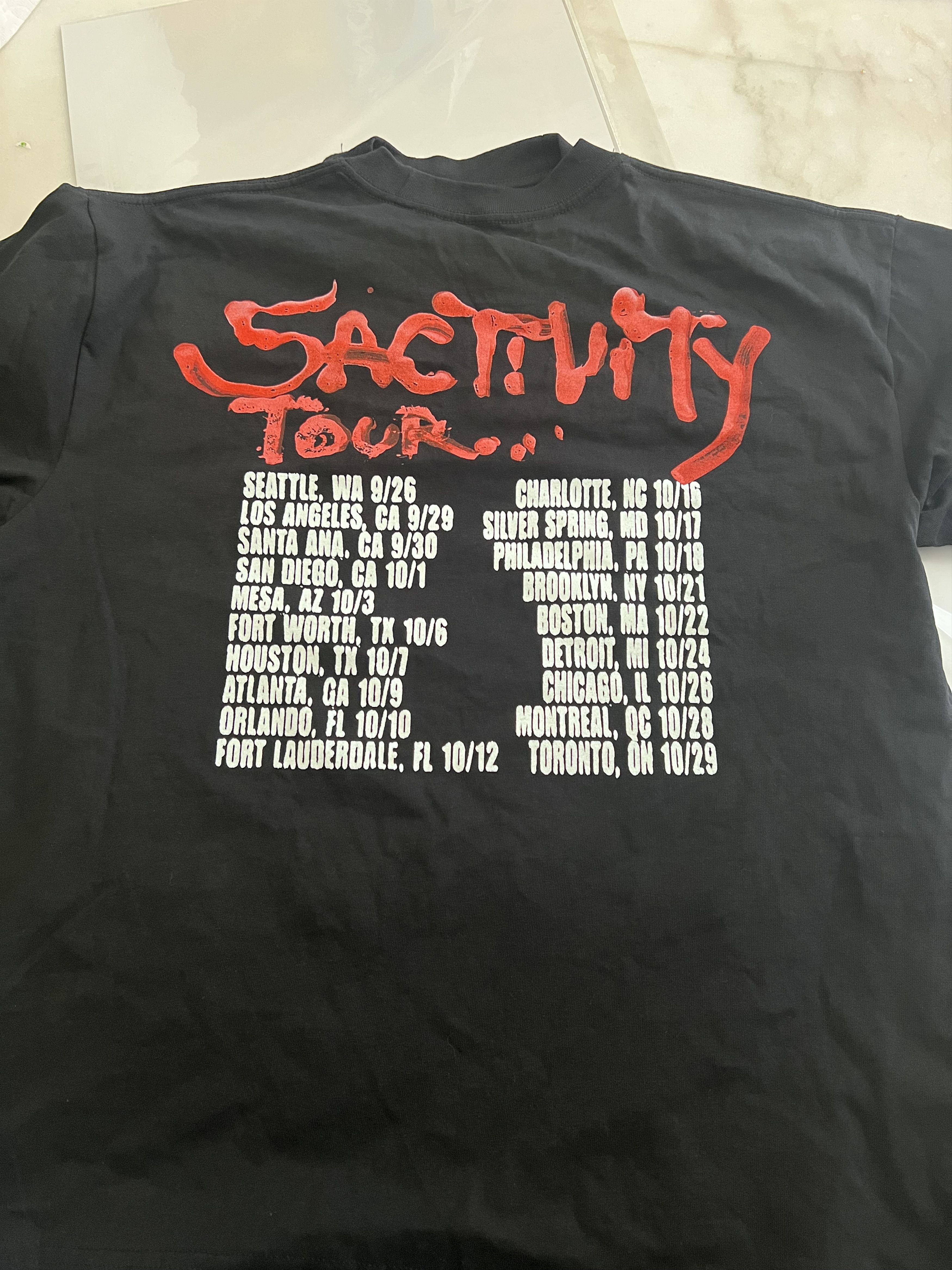 HXG Homixide Gang 2024 Tour T-shirt Size US M / EU 48-50 / 2 - 4 Thumbnail