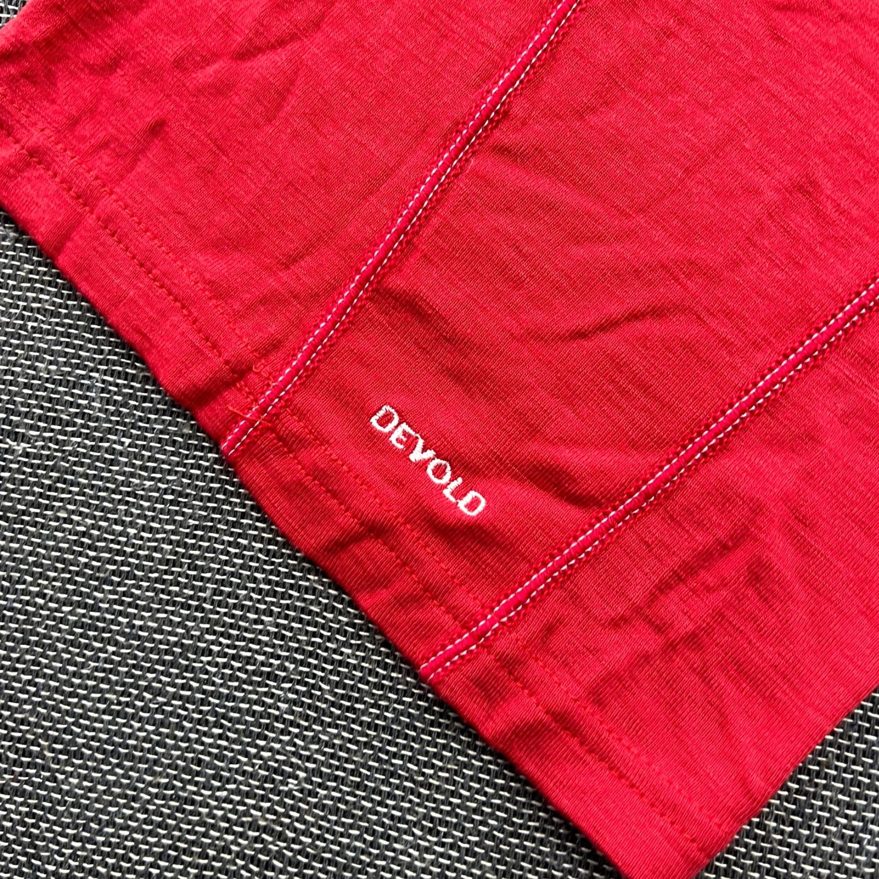 Vintage DEVOLD Multisport Neck Warmer 100% Merino Wool OS Tube Scarf Outdoor Gaiter Red Size ONE SIZE - 3 Thumbnail