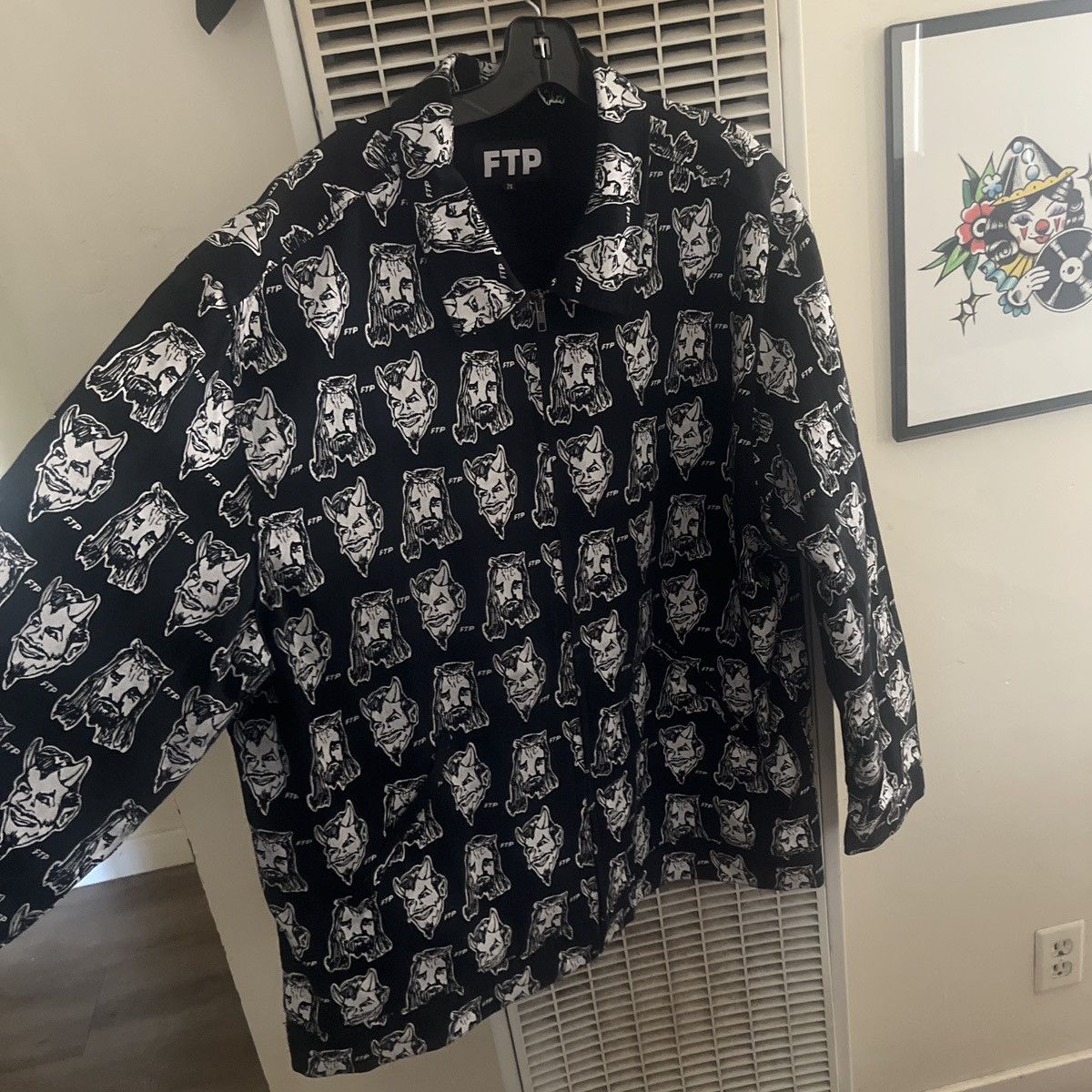 Fuck The Population FTP heaven or hell jacket Size US XXL / EU 58 / 5 - 1 Thumbnail