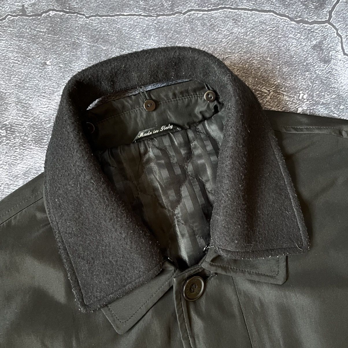 Givenchy Givenchy Vintage Men’s Nylon Coat Made in Italy Overcoat Size US L / EU 52-54 / 3 - 3 Thumbnail