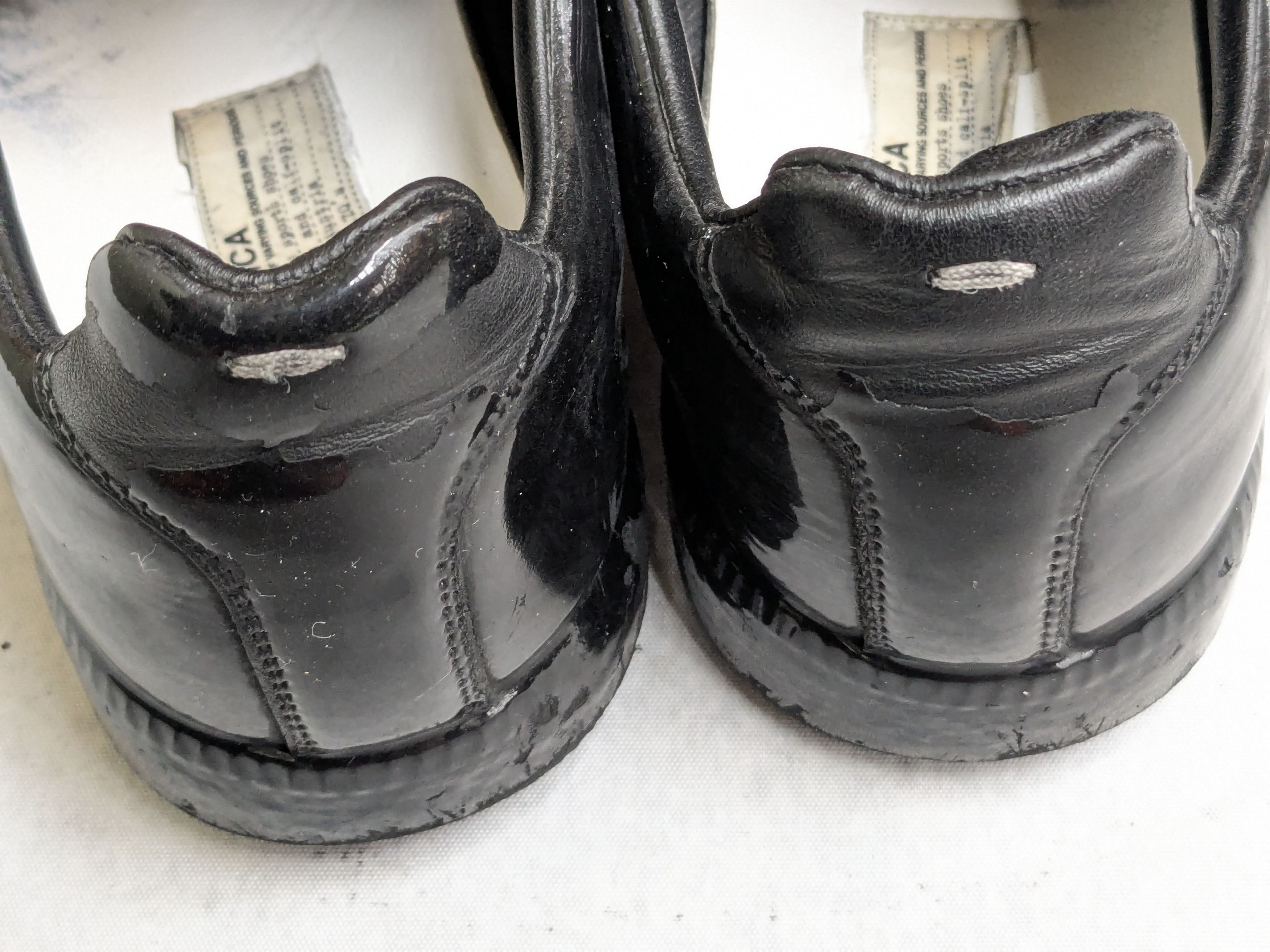 Maison Margiela Maison Margiela Replica GAT Black Patent Leather 8 41 Low Size US 8 / EU 41 - 14 Thumbnail