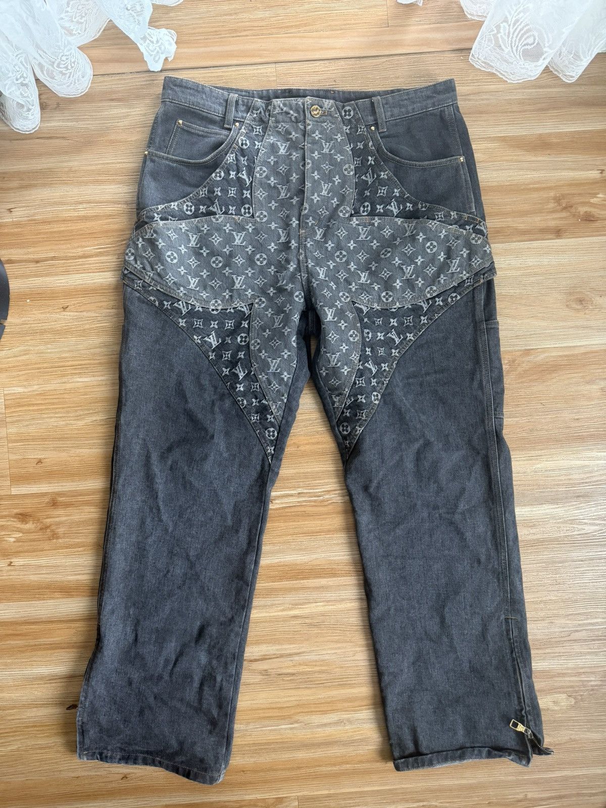 Louis Vuitton Louis Vuitton Monogram Denim Size US 38 / EU 54 - 1 Thumbnail