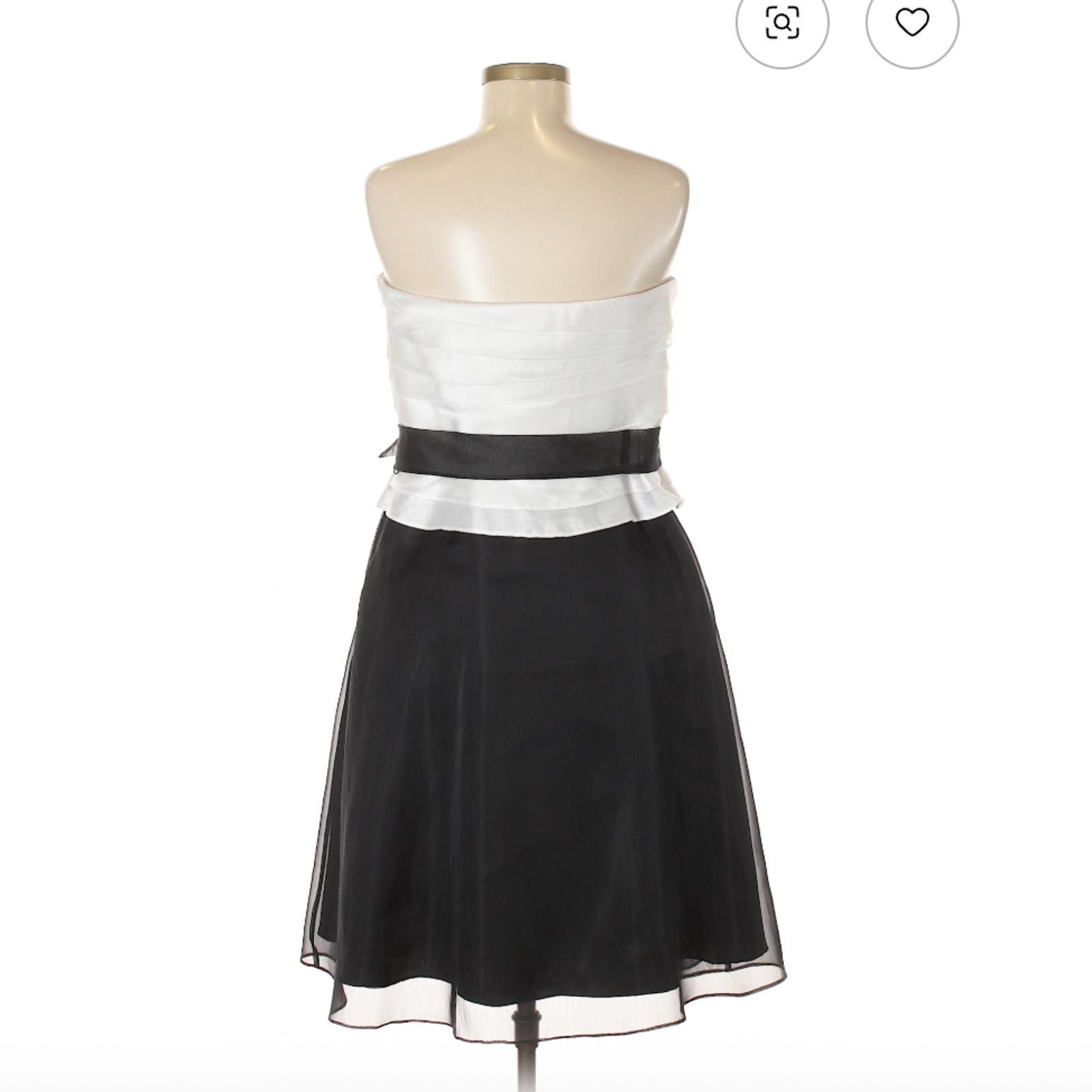 Other White House Black Market Size 10 Strapless Dress Size L / US 10 / IT 46 - 2 Thumbnail