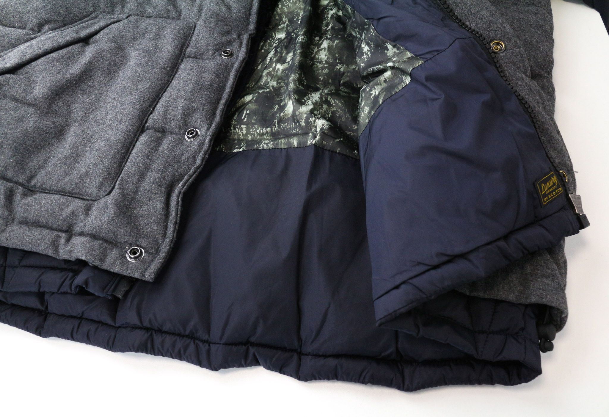 Scotch & Soda AMS COUTURE XL Grey Blue Wool Blend Gilet Jacket 76161 Size US XL / EU 56 / 4 - 8 Thumbnail