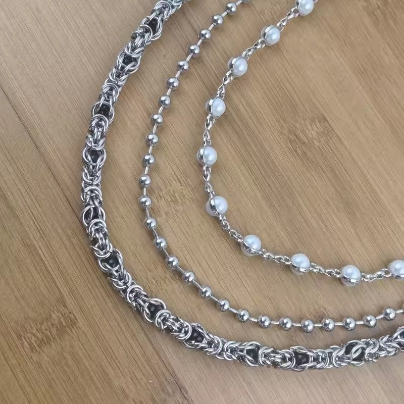 Vintage Multilayer Bead Wallet Chain Size ONE SIZE - 3 Thumbnail