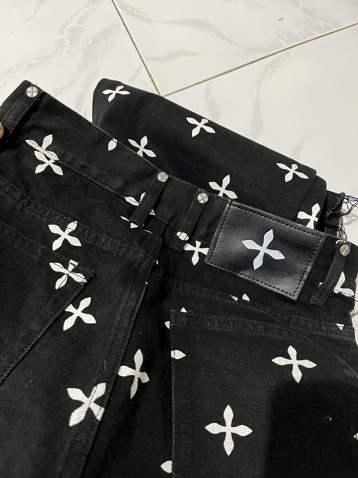 Japanese Brand SMFK FULL PATTERN PANTS Size US 27 - 12 Thumbnail