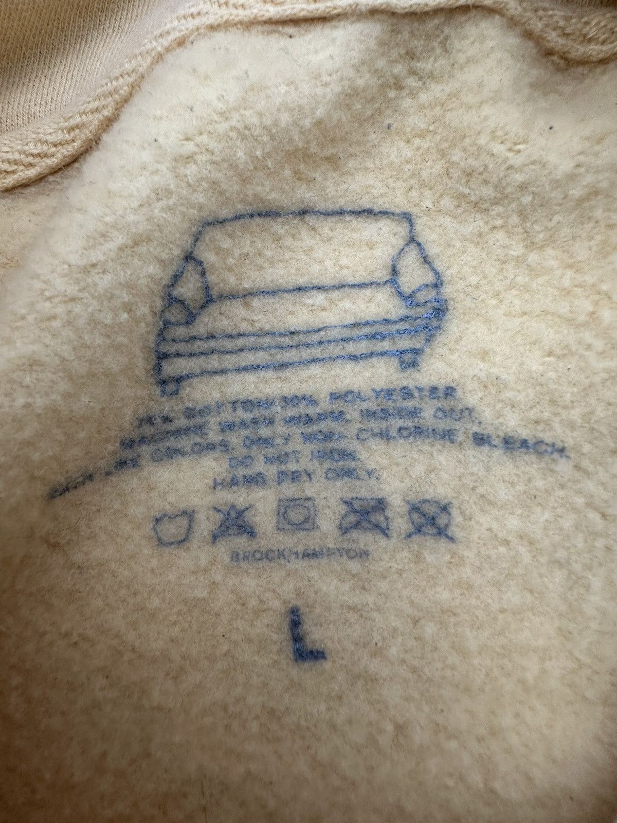 Brockhampton Brockhampton Yellow Saturation Logo Couch BH Sz. Large NY Size US L / EU 52-54 / 3 - 6 Thumbnail