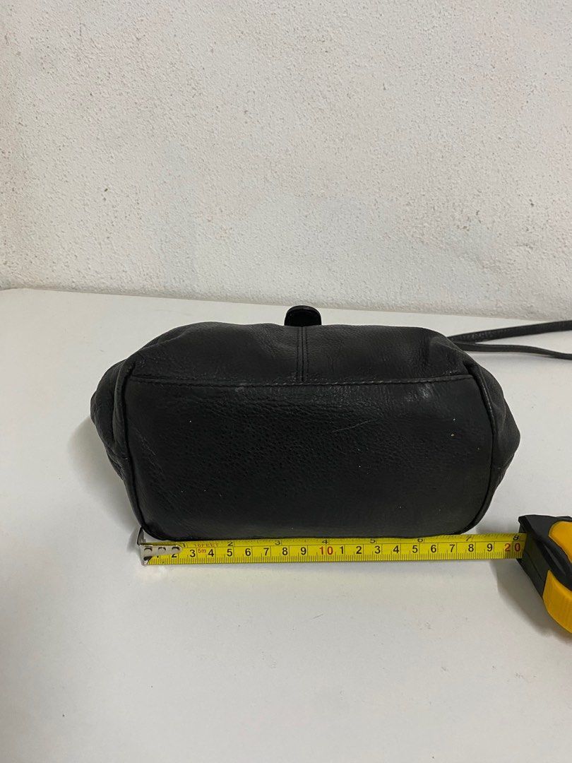 Leather Black Nice Leather Crossbody Bag Size ONE SIZE - 5 Thumbnail
