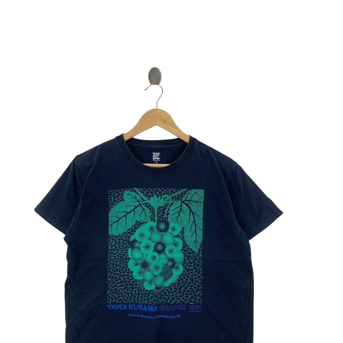 Yayoi Kusama YAYOI KUSAMA GRAPES 1981 Painting Contemporary Art Tee Shirt Size M / US 6-8 / IT 42-44 - 2 Thumbnail