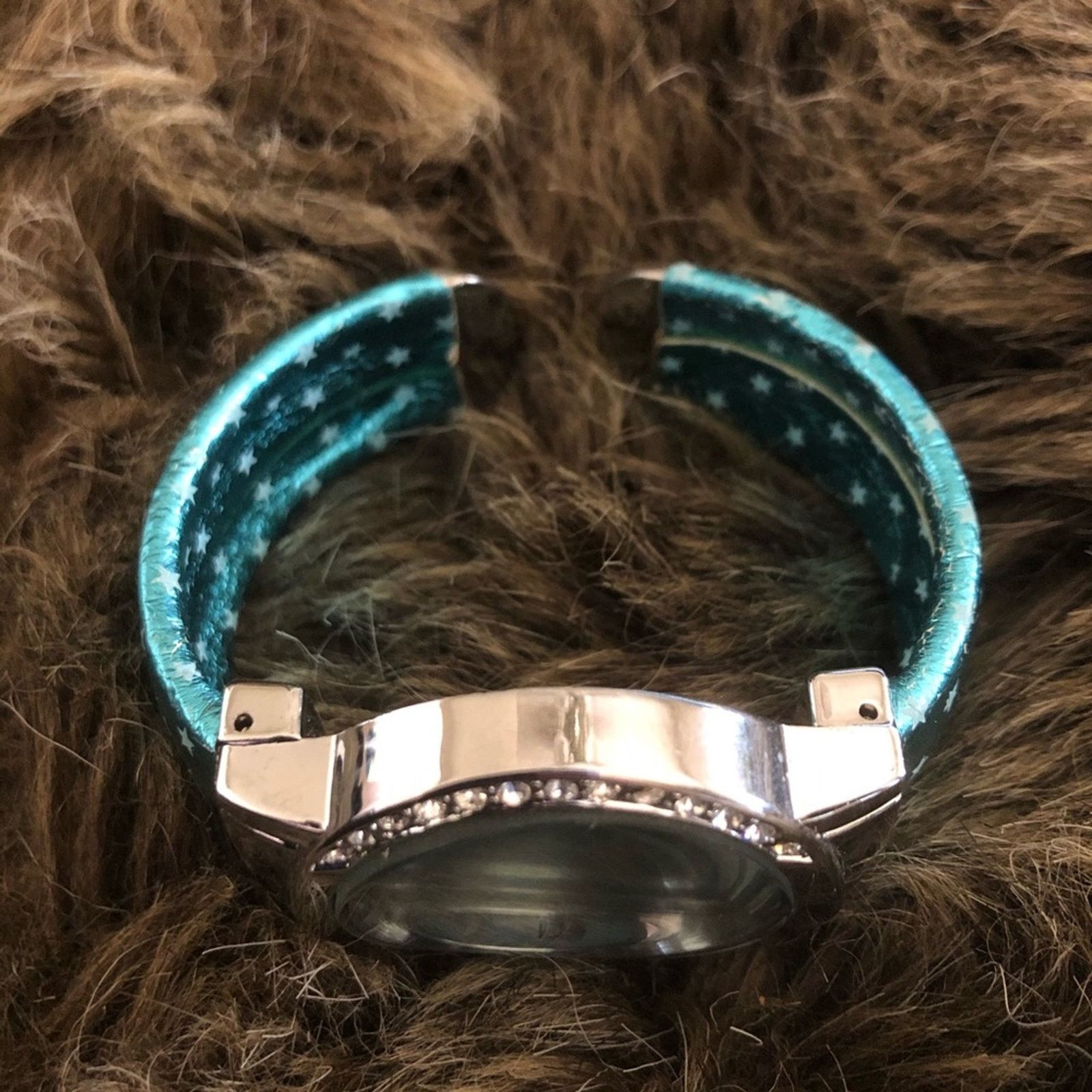 Jewelry Christi metallic blue starry night cuff watch Size ONE SIZE - 6 Thumbnail