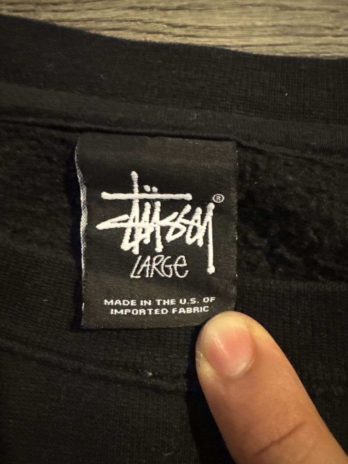 Stussy Stussy crewneck Size US L / EU 52-54 / 3 - 3 Thumbnail