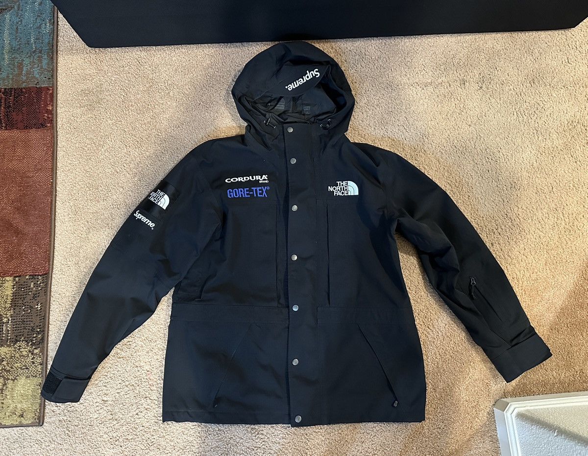 image of Supreme The North Face Expedition Parka Jacket Large Black, Men's