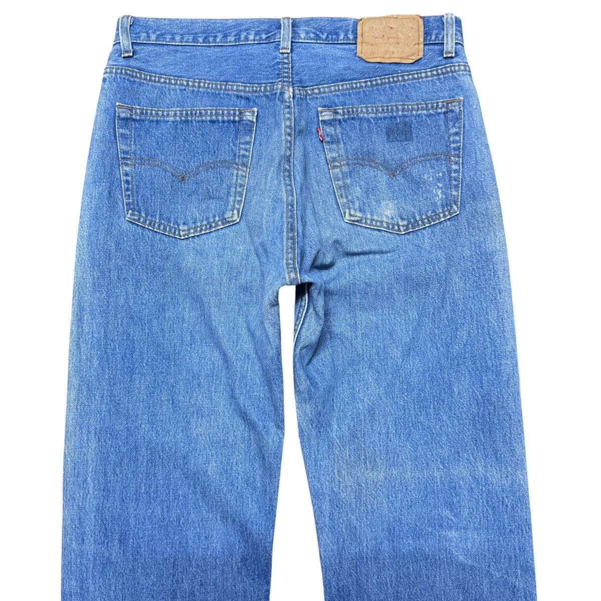 Levi's Vintage 90s Levis 501 Light Wash Jeans Size US 33 - 5 Thumbnail