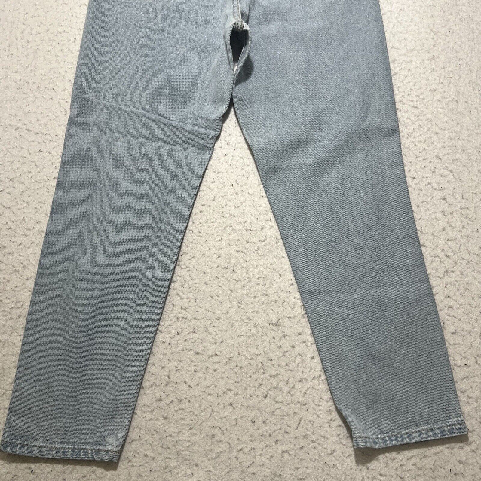 PRINCESS POLLY Princess Polly 4 (28x25) Straight Leg High Rise Ripped Jeans Size 27" / US 4 / IT 40 - 7 Thumbnail