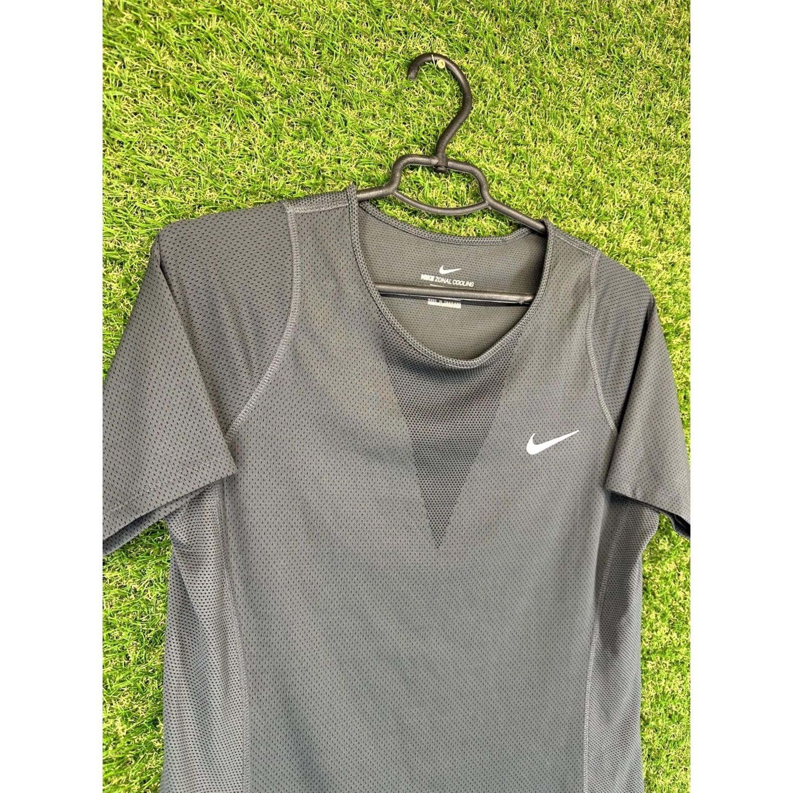 Nike Nike Zonal Cooling Women Running Shirt Jersey T-Shirt Tee Size M Gray Size M / US 6-8 / IT 42-44 - 3 Thumbnail