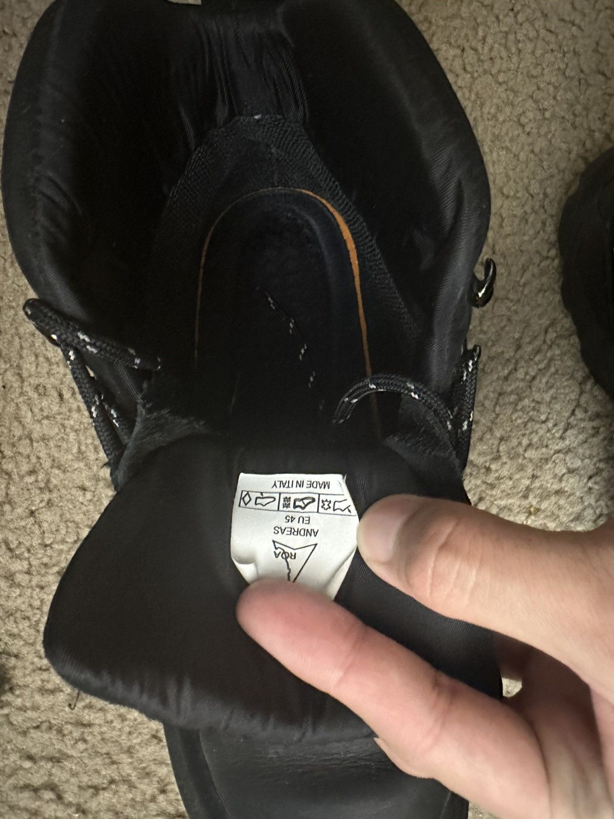 ROA Roa hiking leather boots Size US 11 / EU 44 - 5 Thumbnail