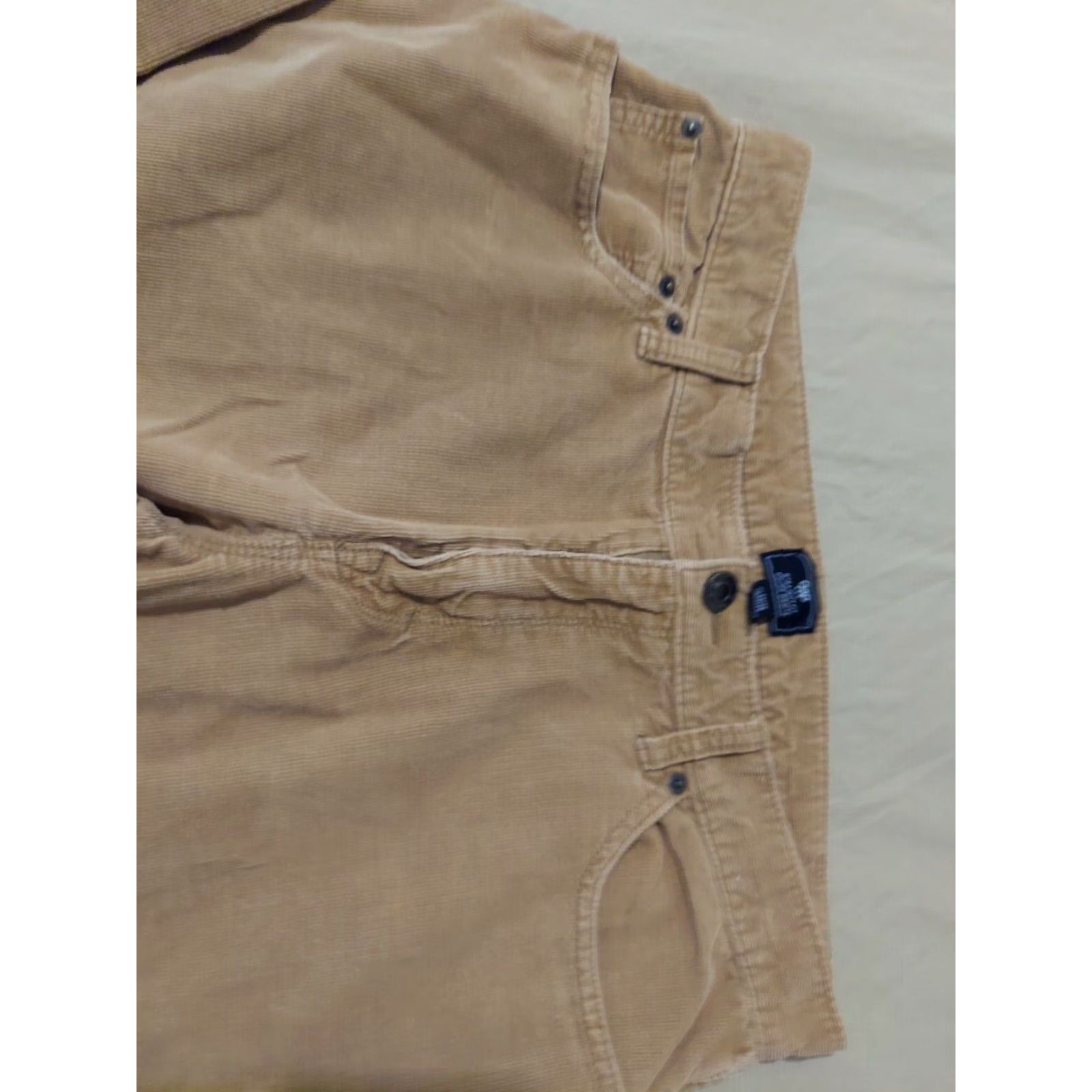 Gap Gap Jeans Mens Corduroy 33x30 33x29 Straight Beige Cotton Pants Khaki Inseam 30 33x30 33x29 Regular Mens Size US 33 - 3 Thumbnail
