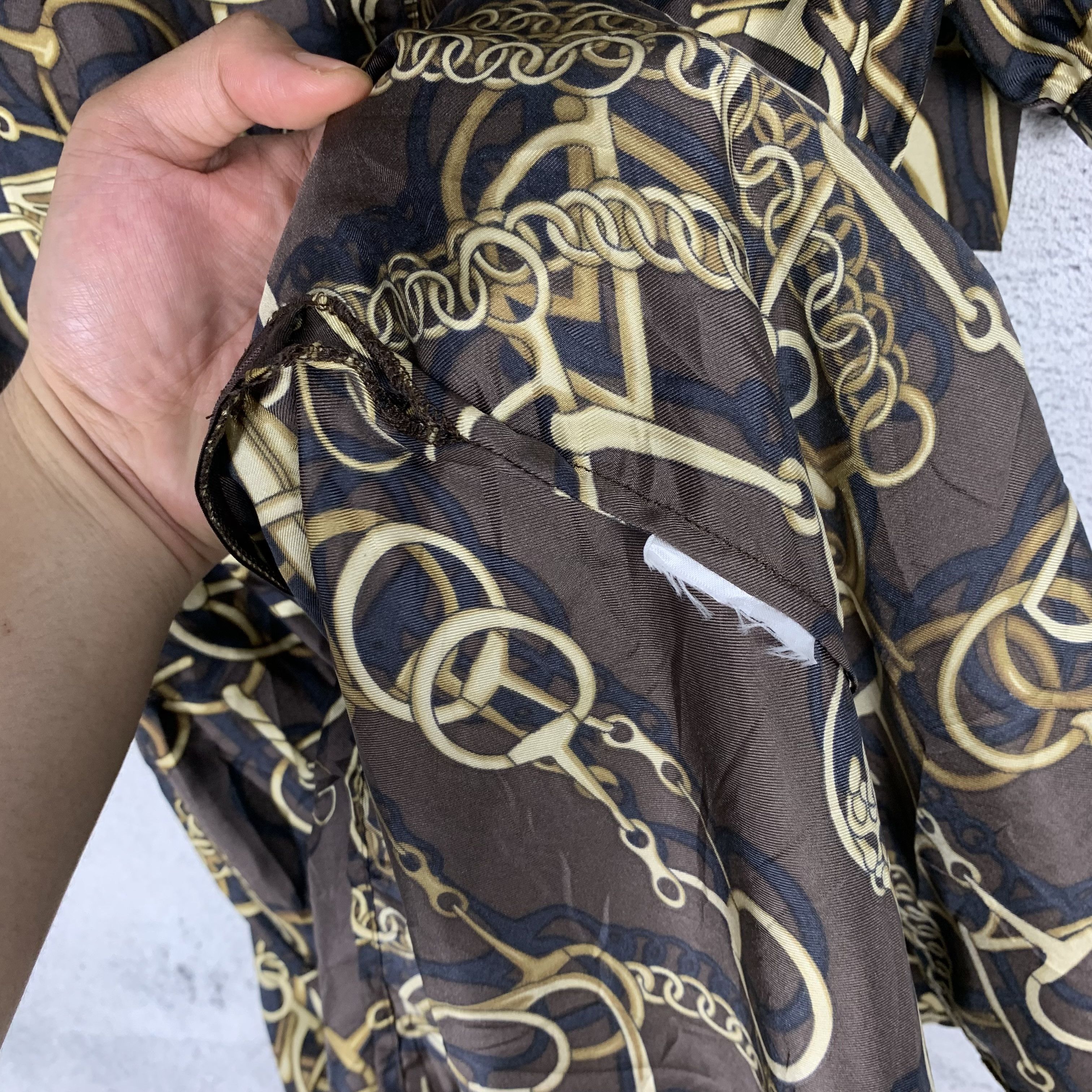 Gucci Gucci Chain Silk Dress Size S / US 4 / IT 40 - 8 Thumbnail