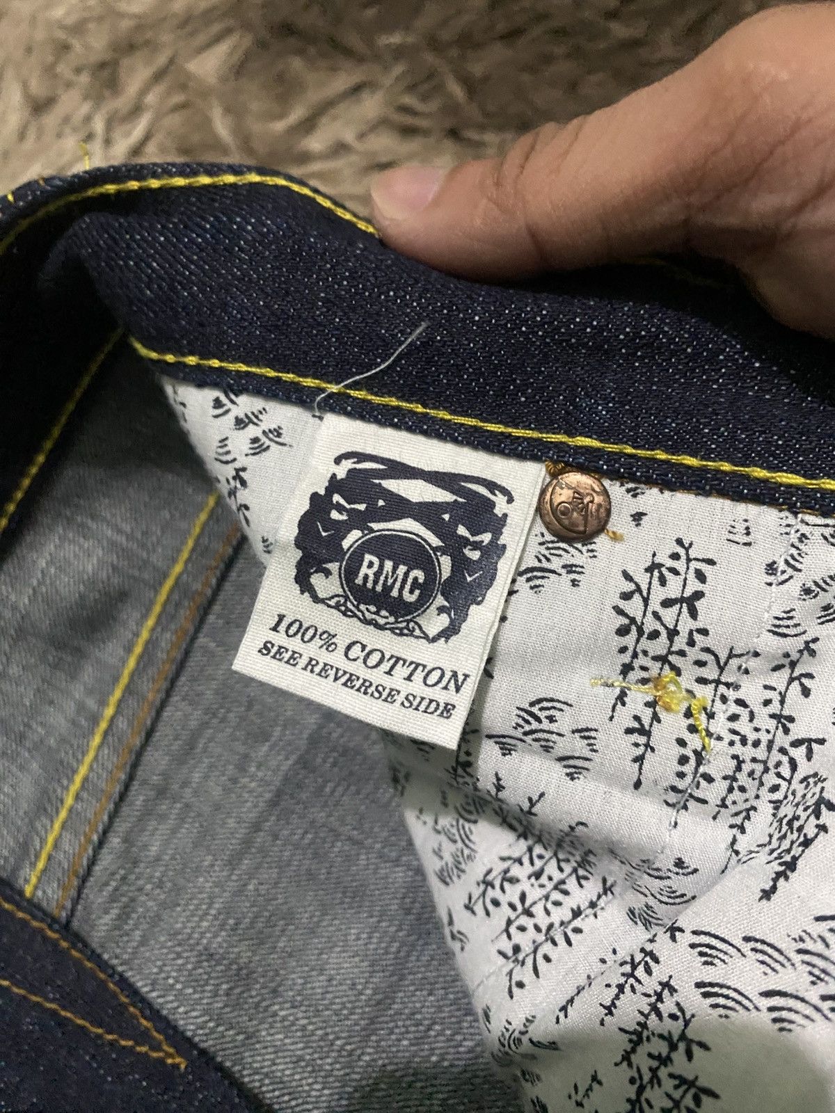 Japanese Brand × RMC Jeans × Red Monkey RMC Red Monkey Company Martin Ksohoh Explicit Content Size US 30 / EU 46 - 5 Thumbnail