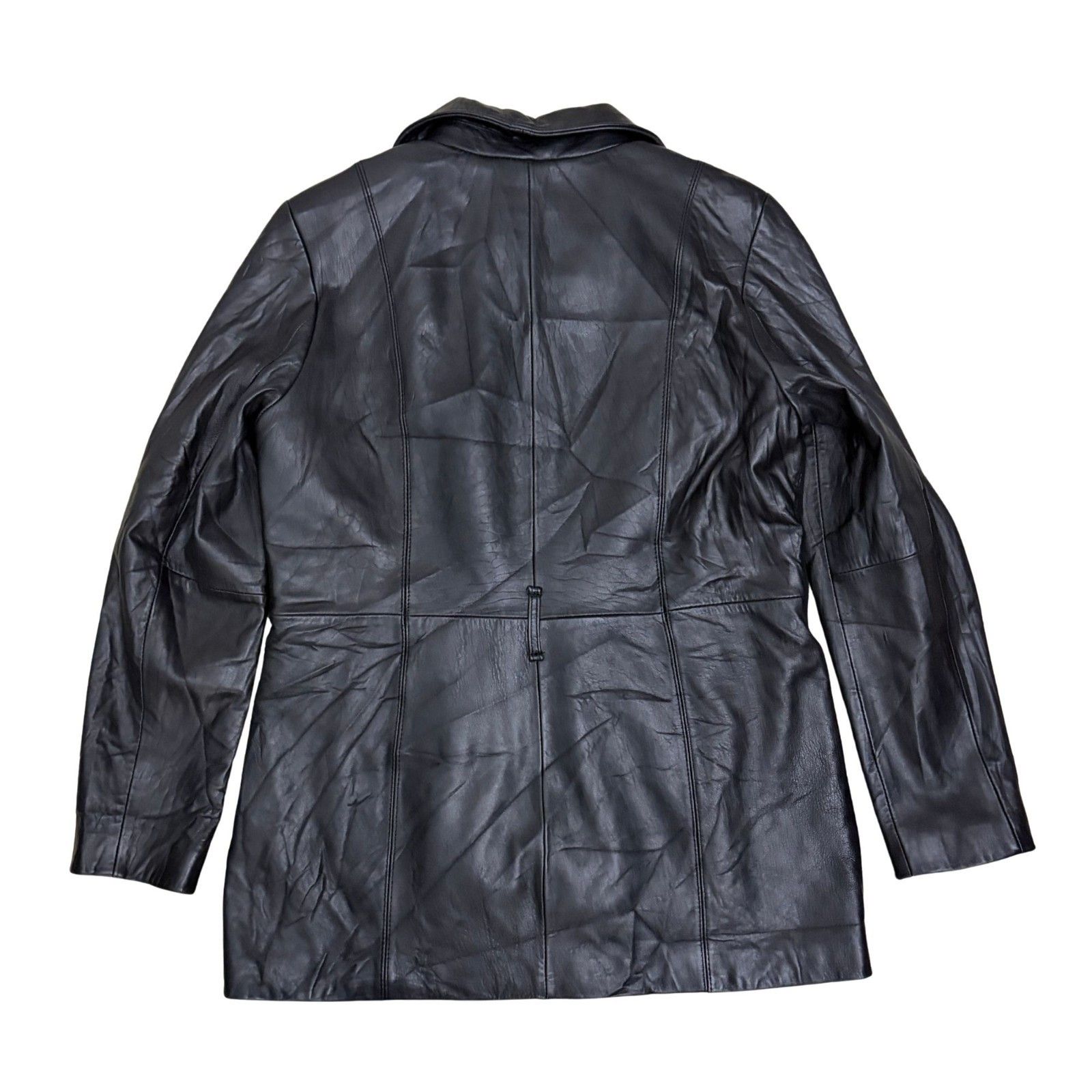 Wilsons Leather Wilsons Leather Black Coat Winter Casual Jacket Large Size L / US 10 / IT 46 - 4 Thumbnail